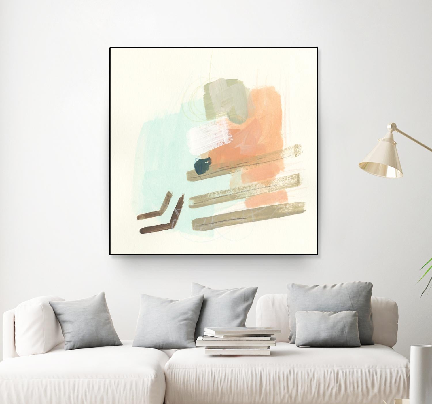 Key Note Shuffle I by June Erica Vess on GIANT ART - abstract