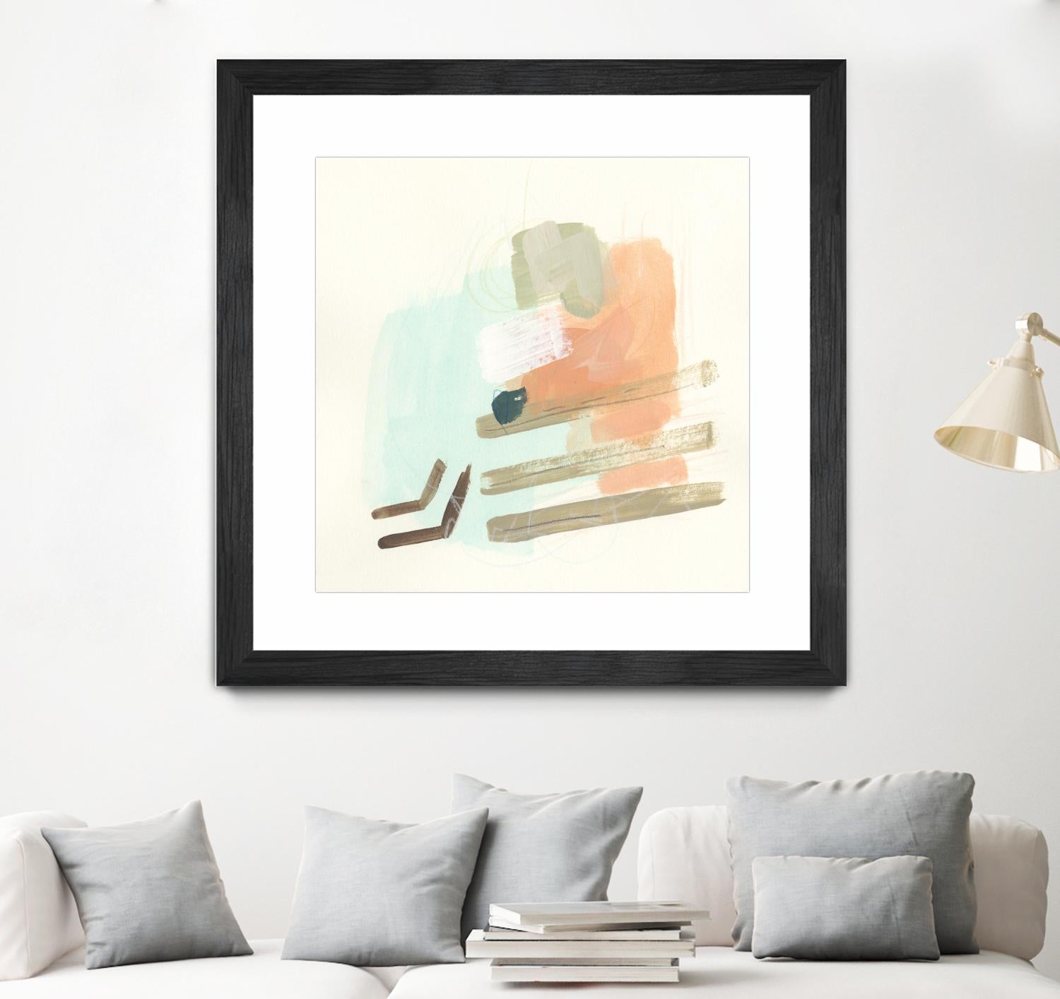 Key Note Shuffle I by June Erica Vess on GIANT ART - abstract