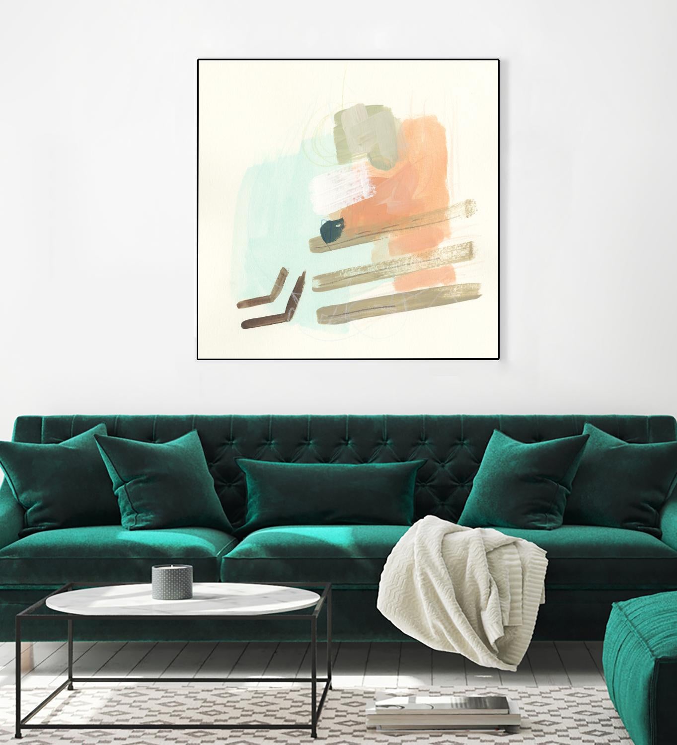 Key Note Shuffle I by June Erica Vess on GIANT ART - abstract