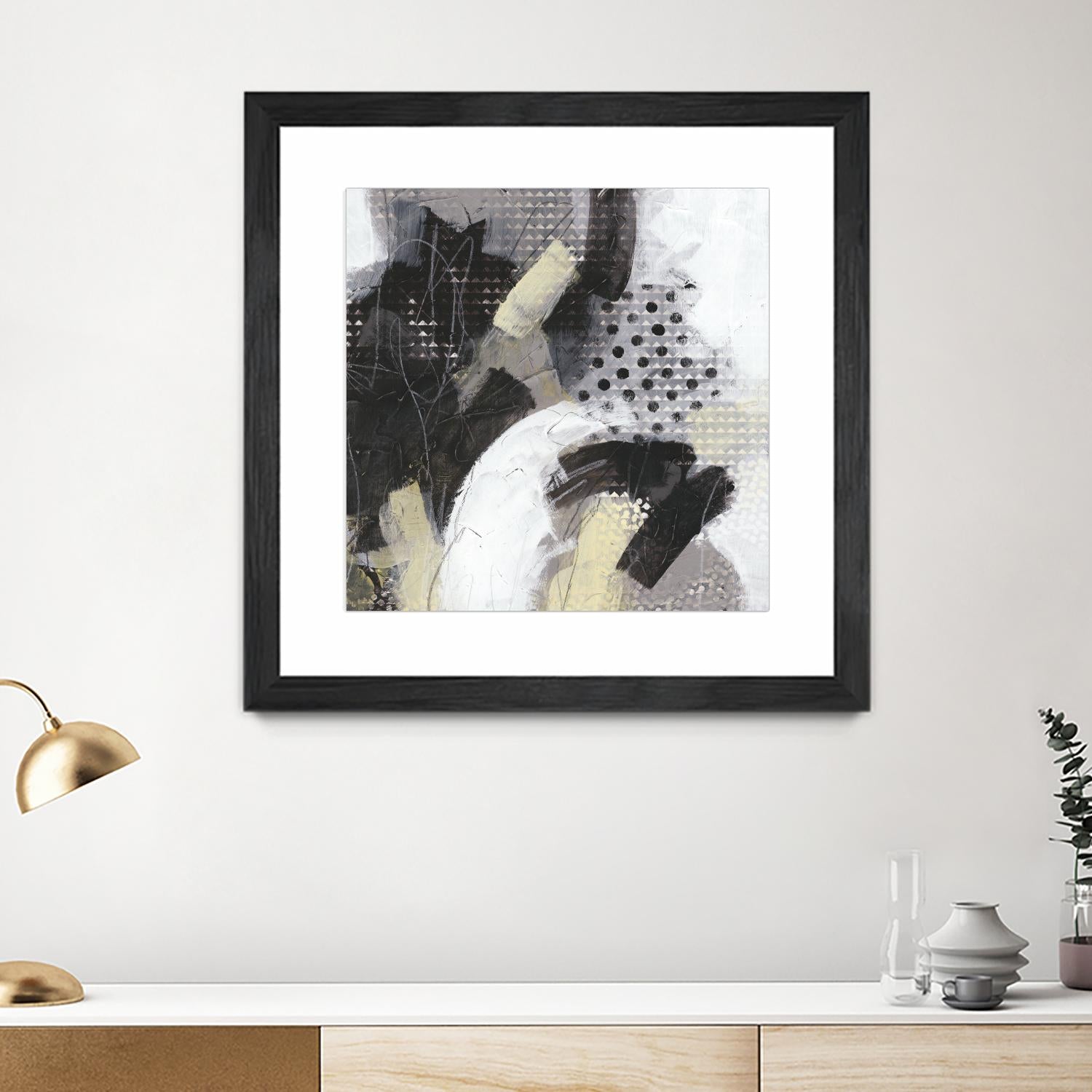 Tonal Gesture IV by June Erica Vess on GIANT ART - abstract