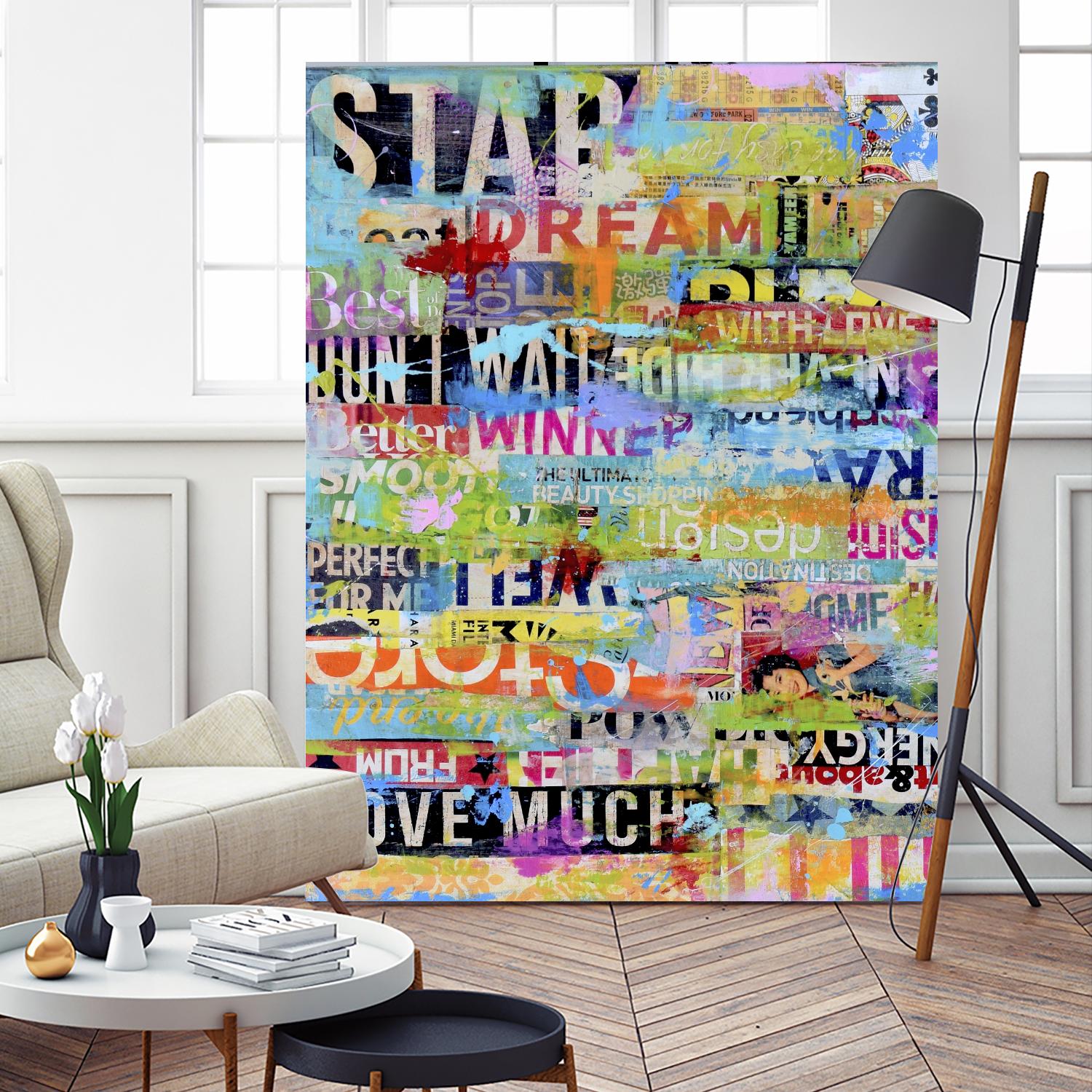 Metro Mix 33 I by Erin Ashley on GIANT ART - abstract