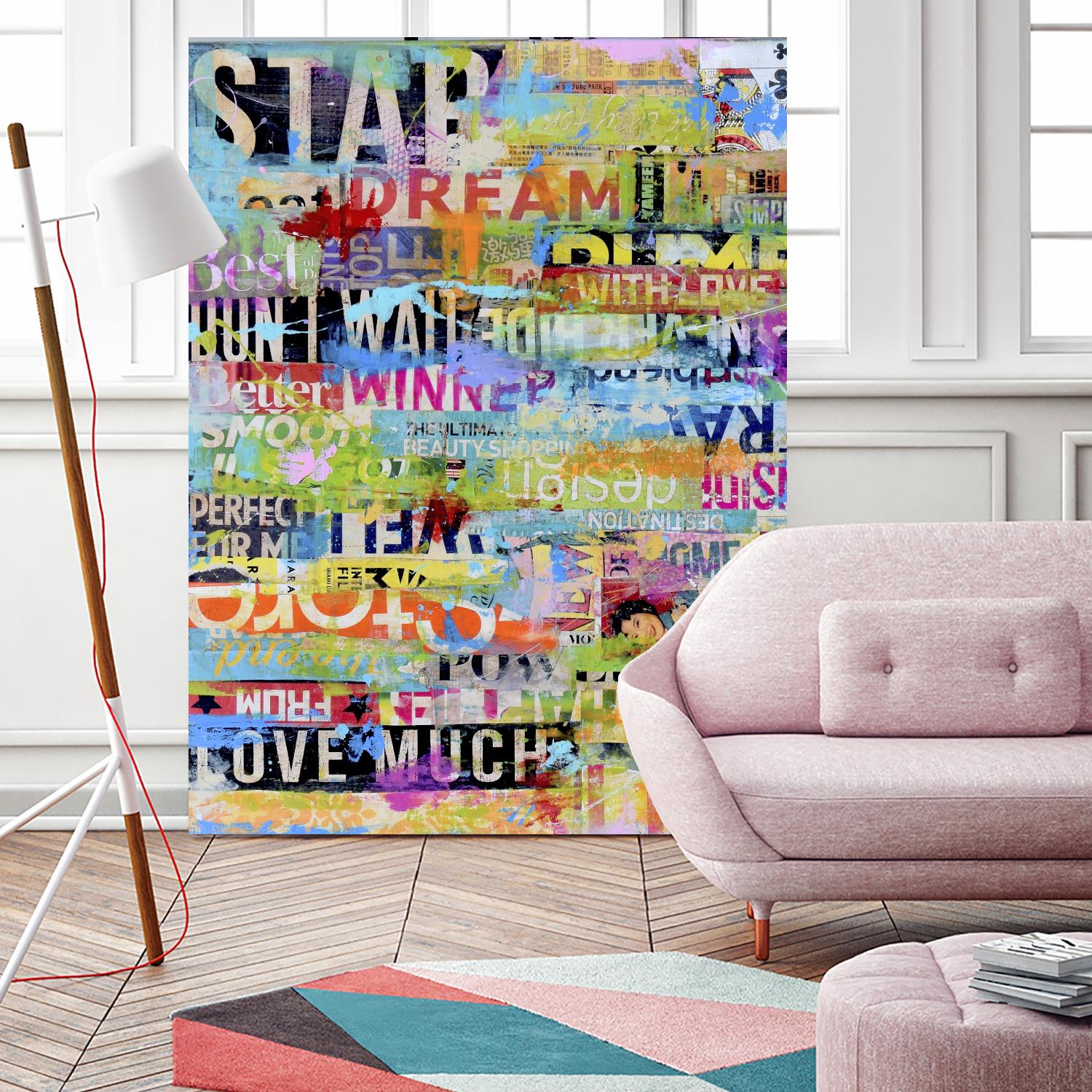 Metro Mix 33 I by Erin Ashley on GIANT ART - abstract