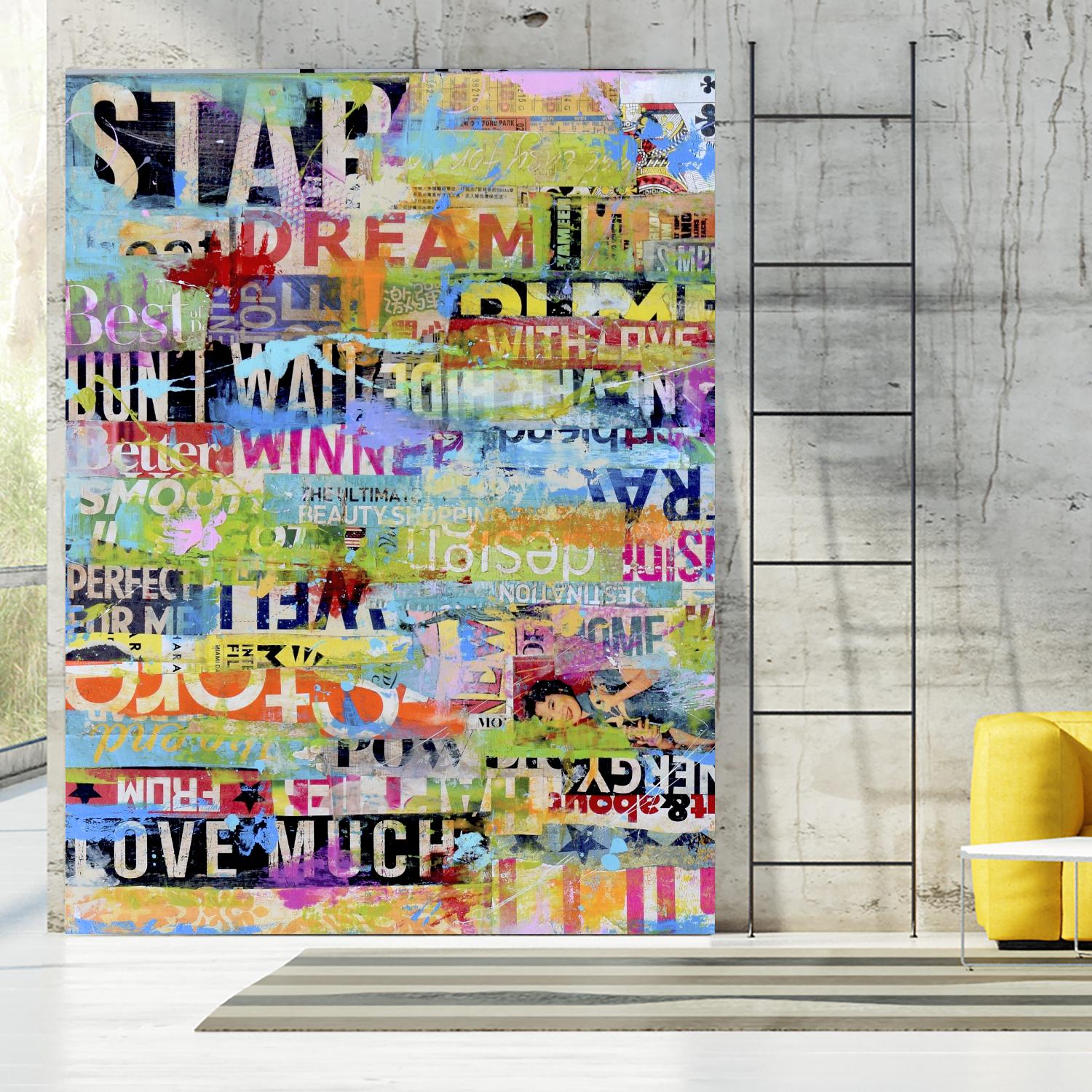 Metro Mix 33 I by Erin Ashley on GIANT ART - abstract