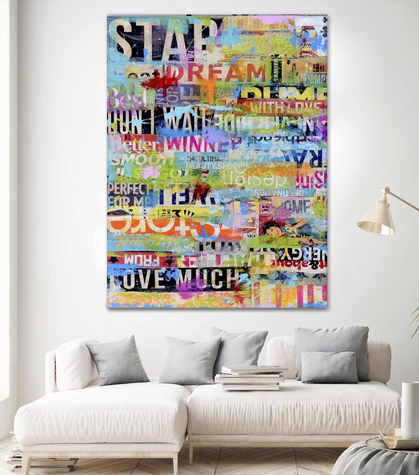 Metro Mix 33 I by Erin Ashley on GIANT ART - abstract