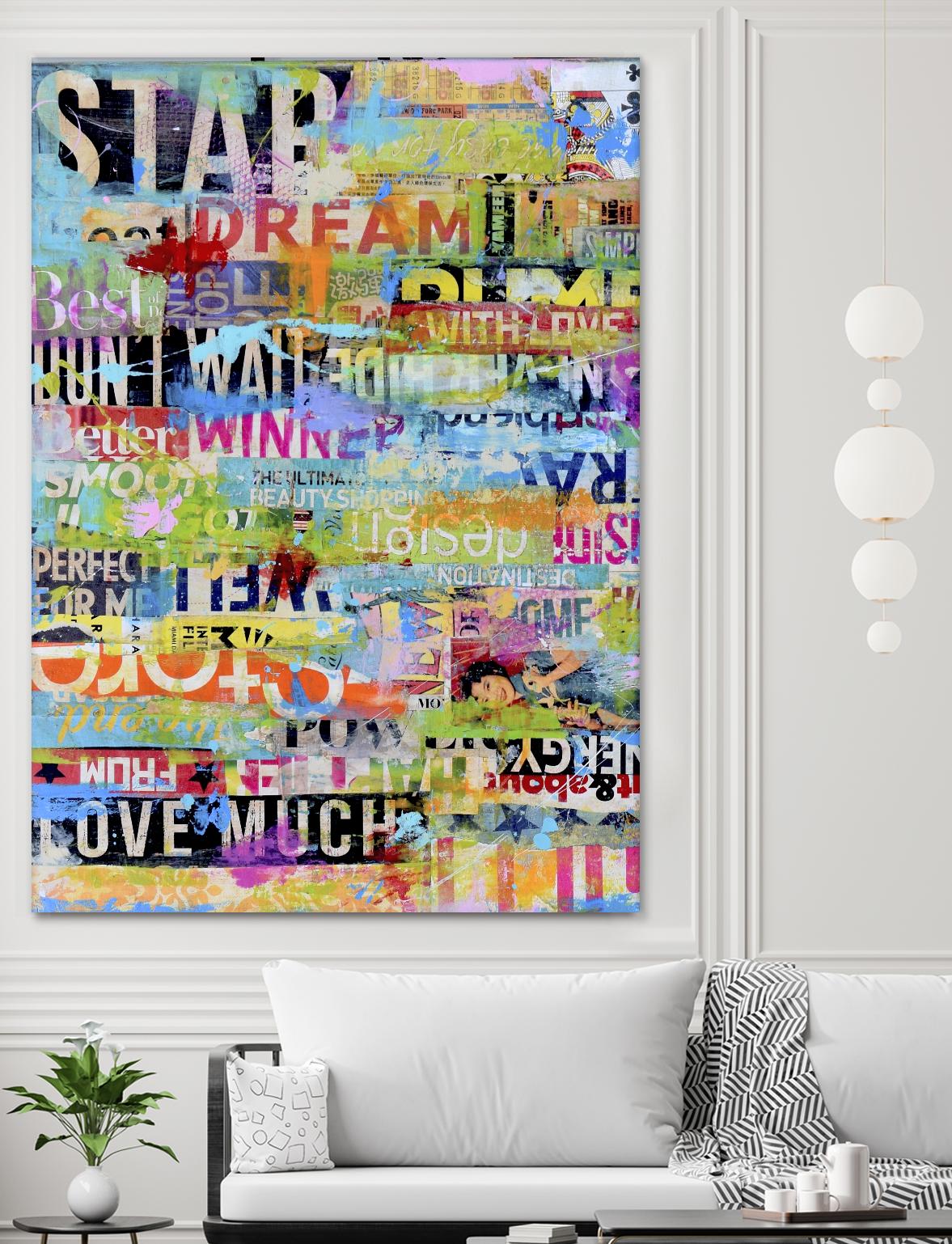 Metro Mix 33 I by Erin Ashley on GIANT ART - abstract