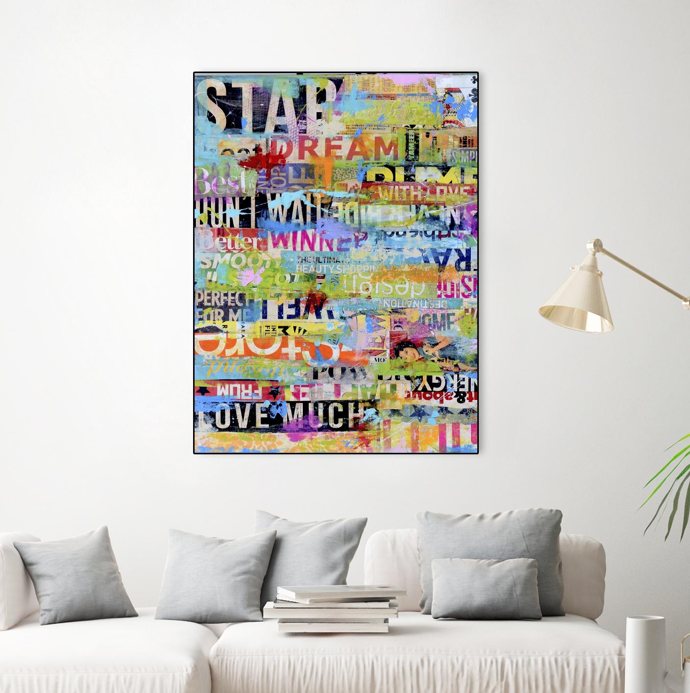 Metro Mix 33 I by Erin Ashley on GIANT ART - abstract