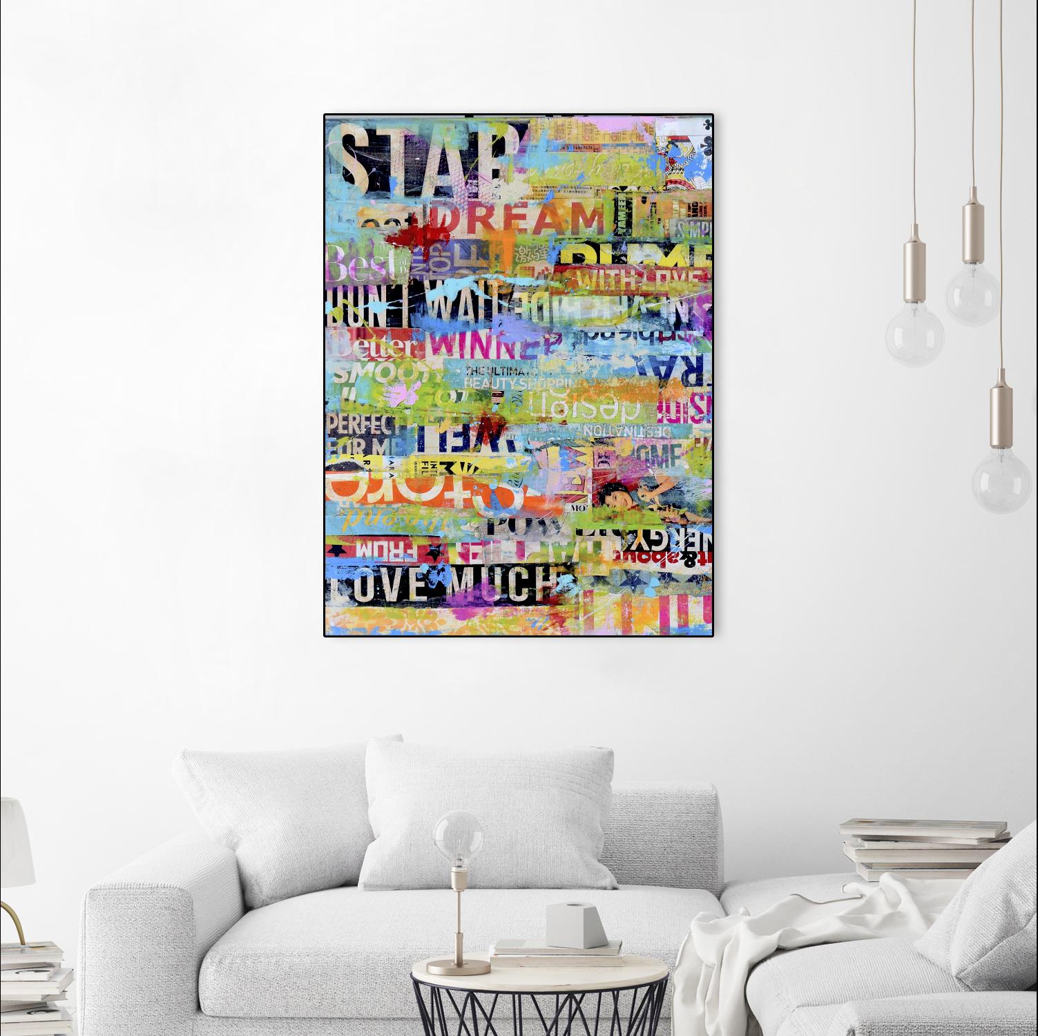 Metro Mix 33 I by Erin Ashley on GIANT ART - abstract