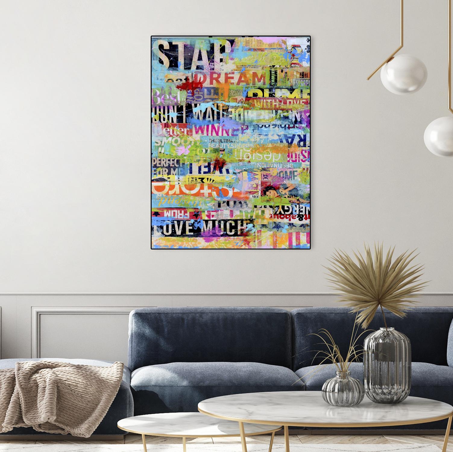 Metro Mix 33 I by Erin Ashley on GIANT ART - abstract