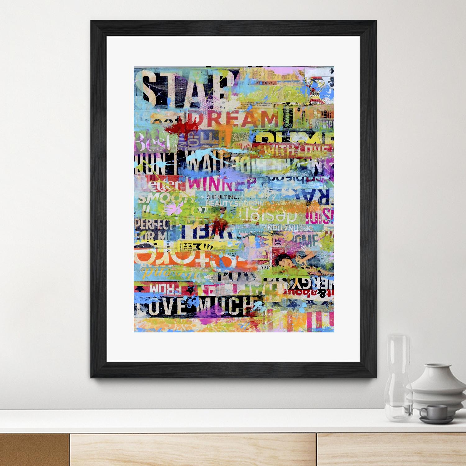 Metro Mix 33 I by Erin Ashley on GIANT ART - abstract