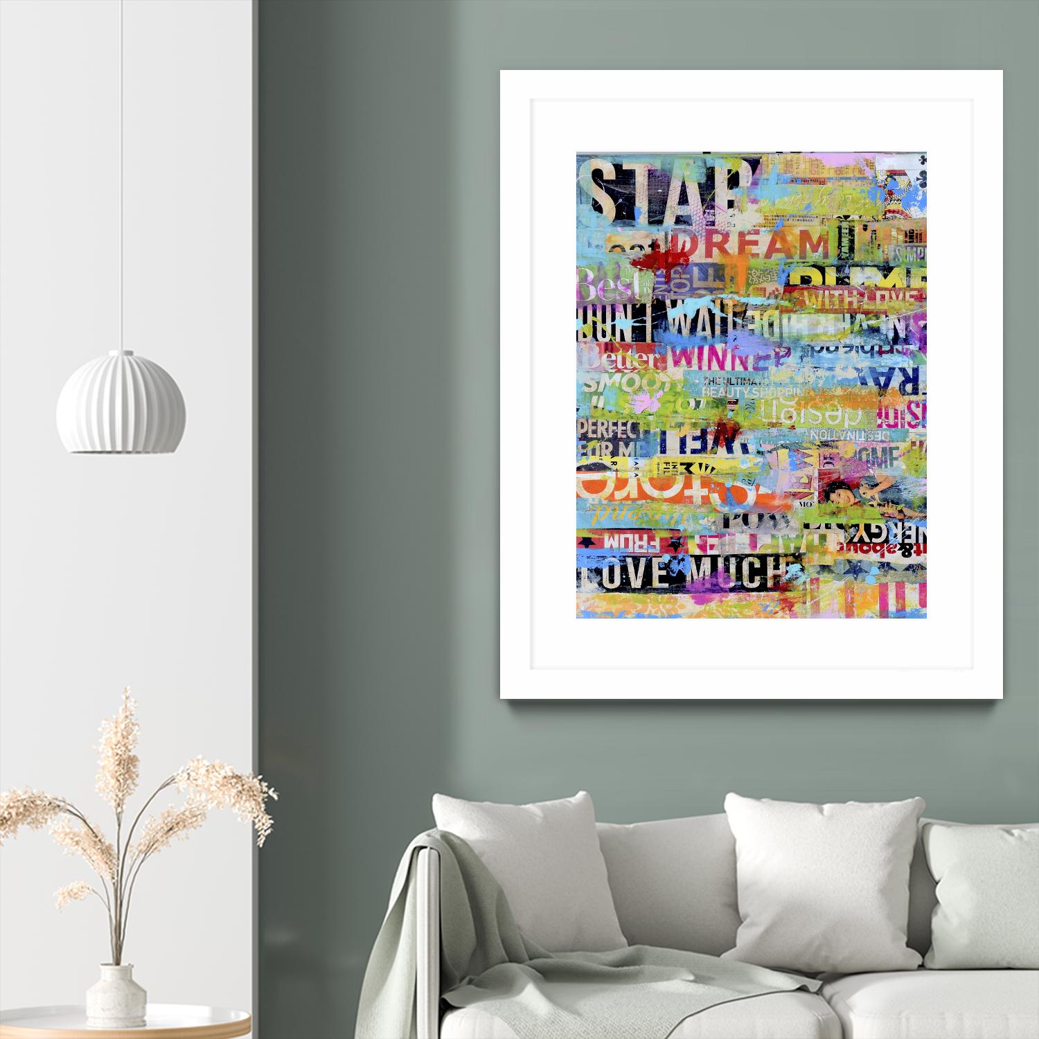 Metro Mix 33 I by Erin Ashley on GIANT ART - abstract