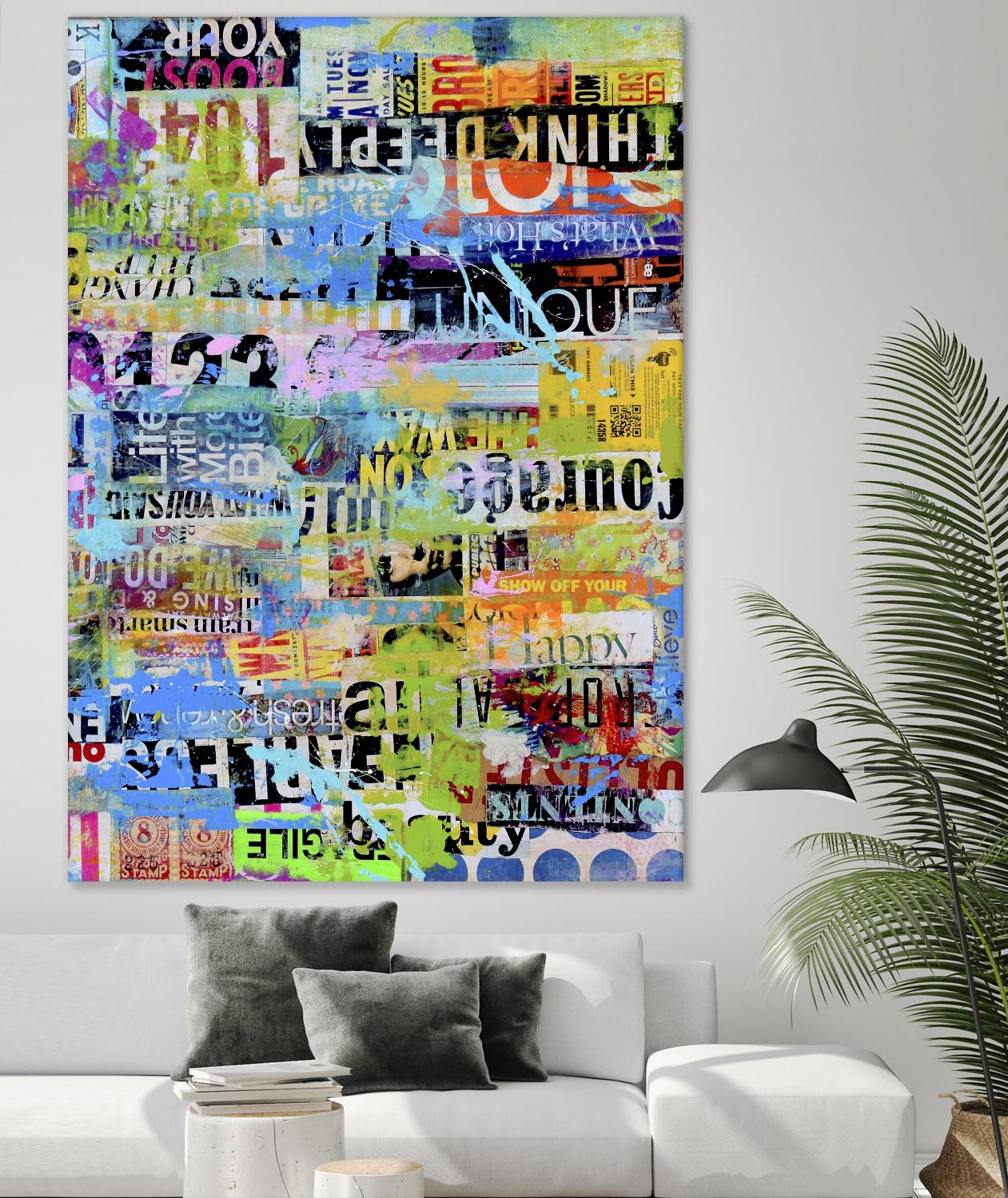 Metro Mix 33 II by Erin Ashley on GIANT ART - abstract