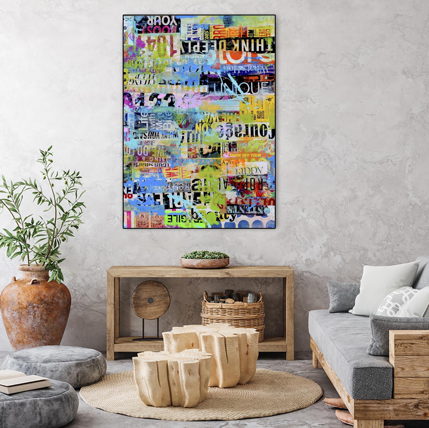 Metro Mix 33 II by Erin Ashley on GIANT ART - abstract