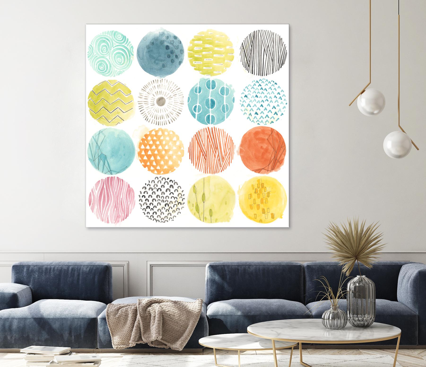 Pattern Pop I by June Erica Vess on GIANT ART - abstract