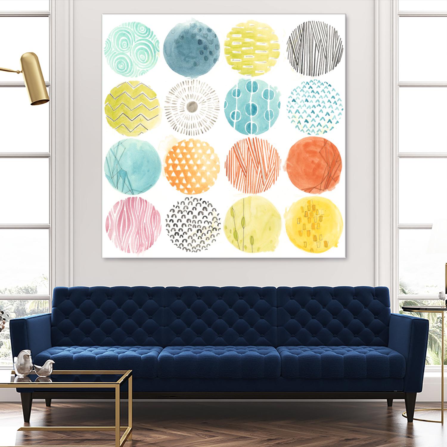 Pattern Pop I by June Erica Vess on GIANT ART - abstract