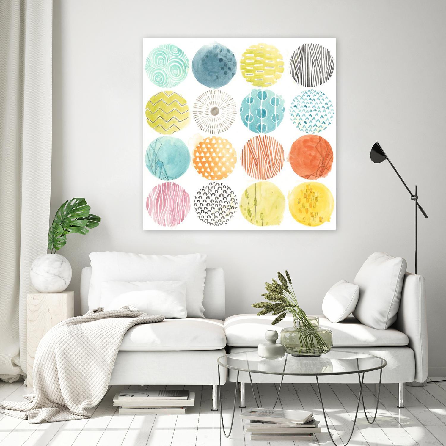 Pattern Pop I by June Erica Vess on GIANT ART - abstract
