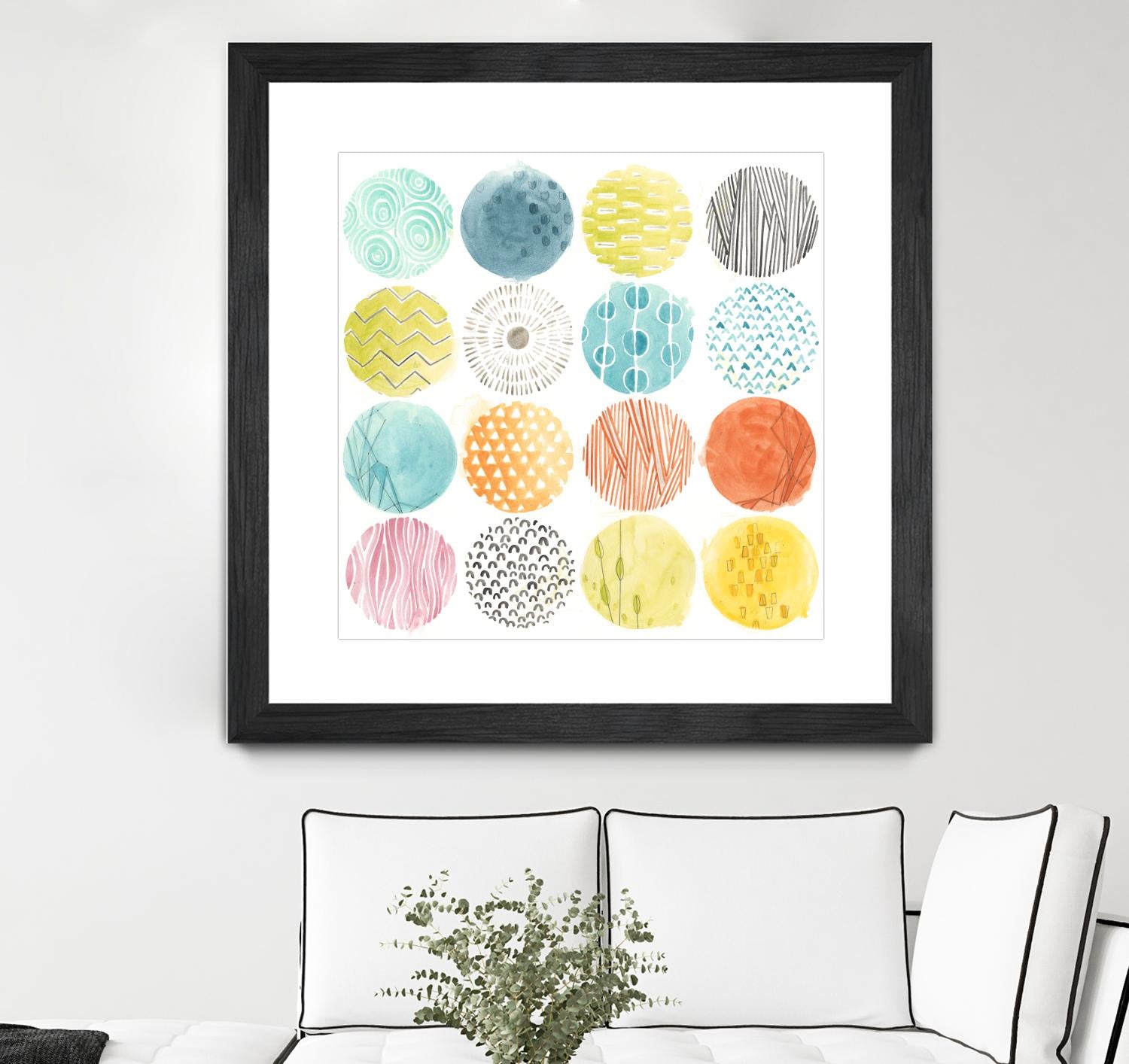 Pattern Pop I by June Erica Vess on GIANT ART - abstract