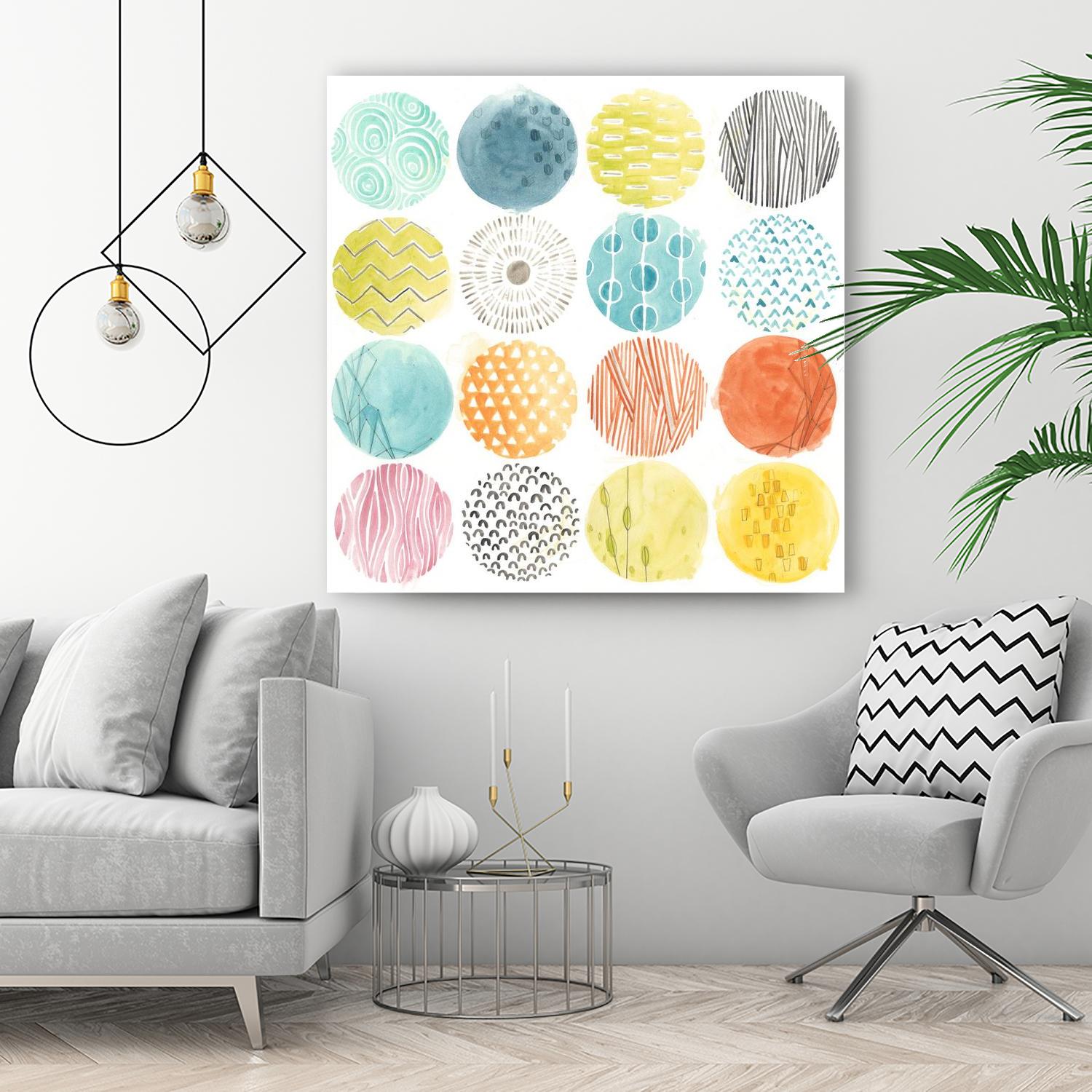 Pattern Pop I by June Erica Vess on GIANT ART - abstract