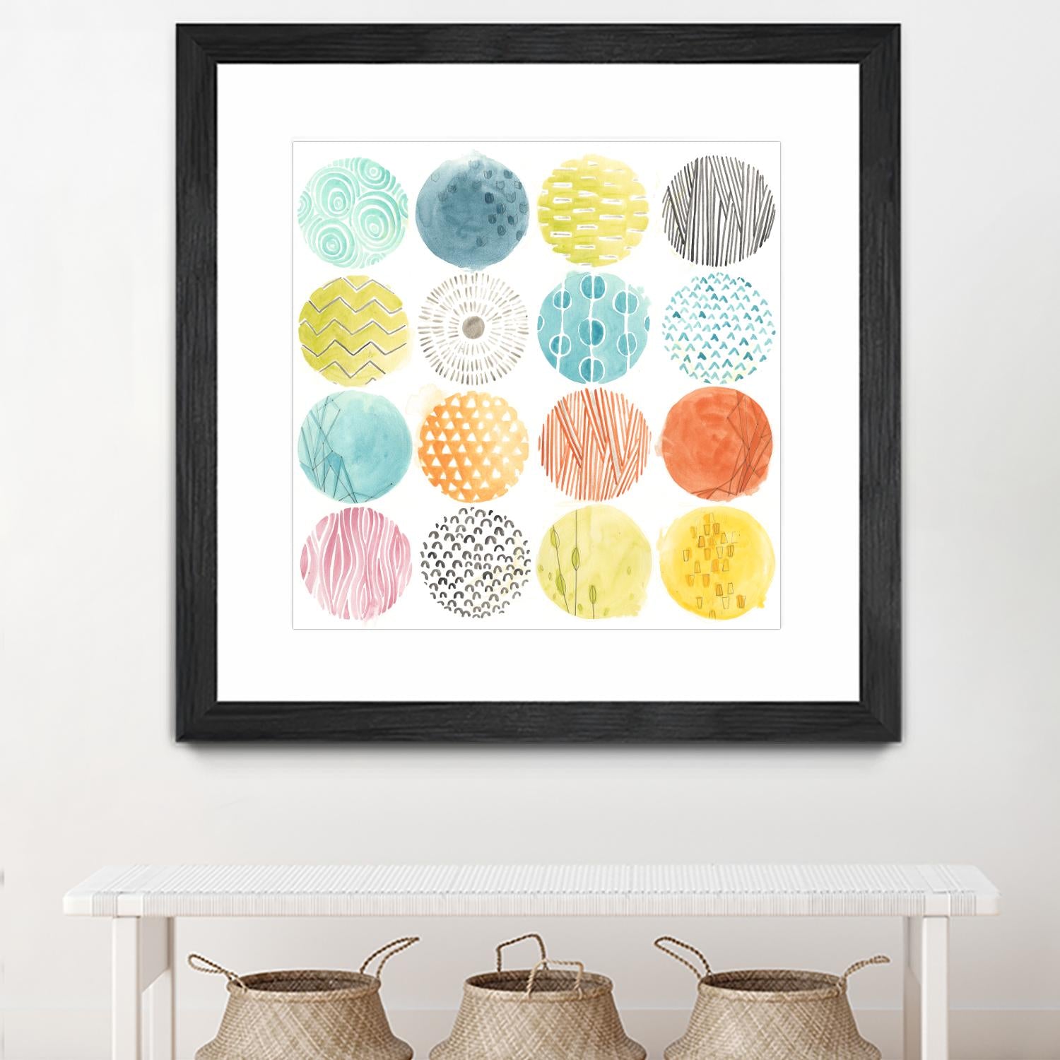 Pattern Pop I by June Erica Vess on GIANT ART - abstract