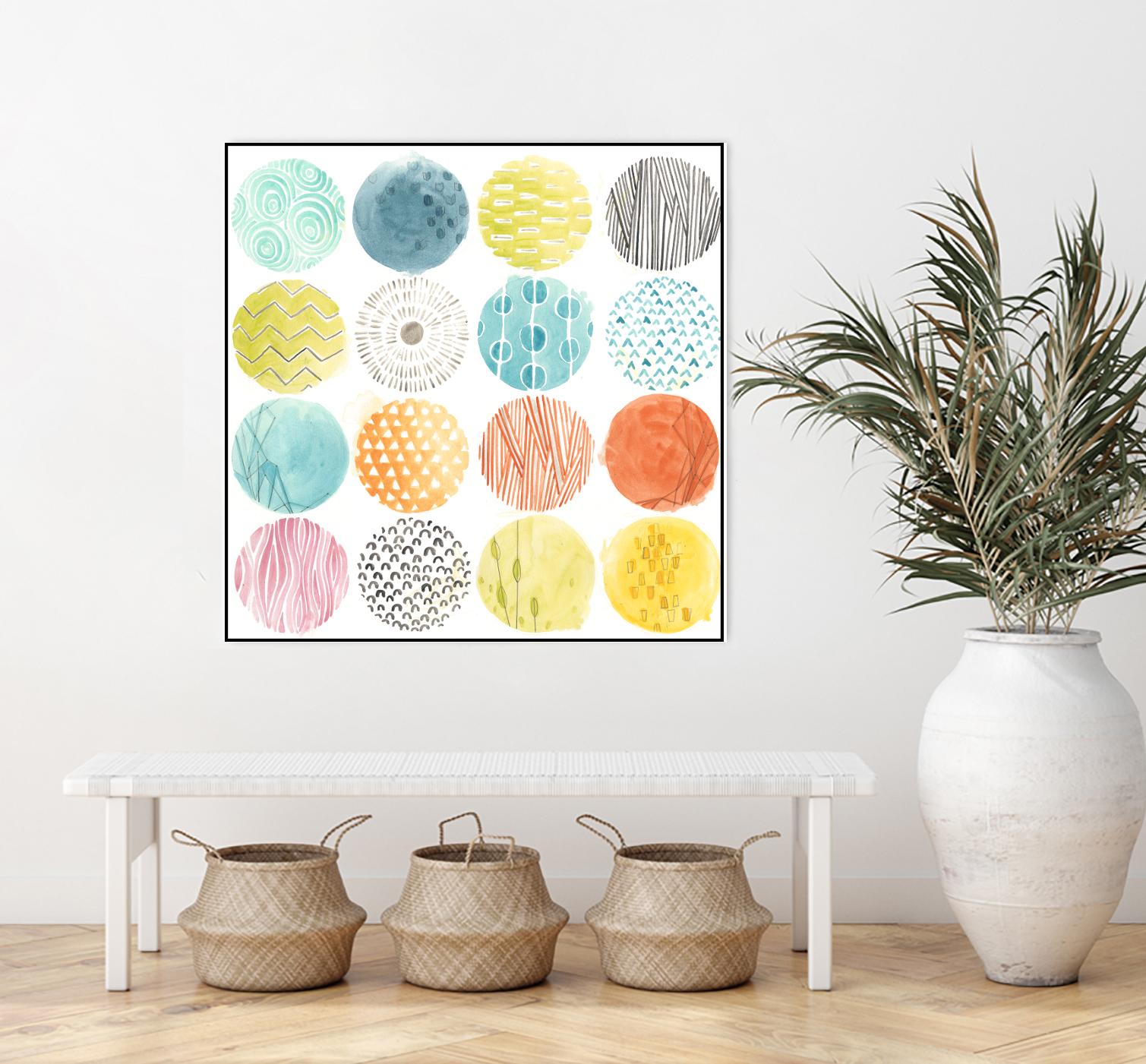 Pattern Pop I by June Erica Vess on GIANT ART - abstract