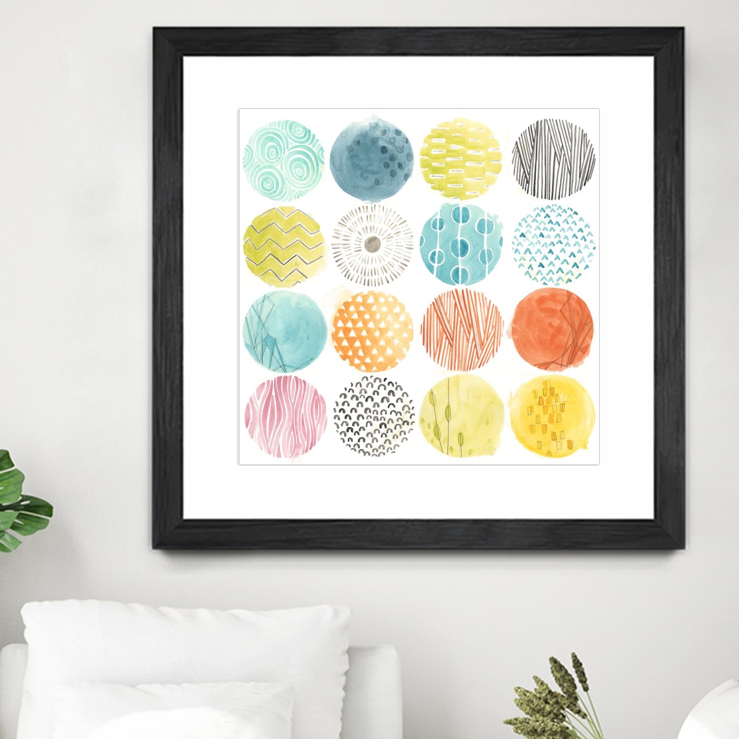 Pattern Pop I by June Erica Vess on GIANT ART - abstract