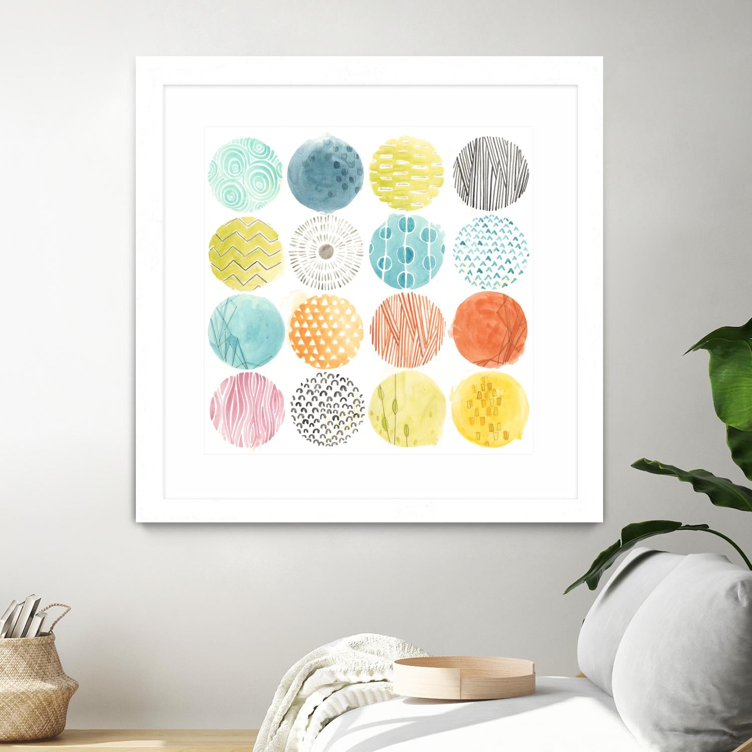 Pattern Pop I by June Erica Vess on GIANT ART - abstract