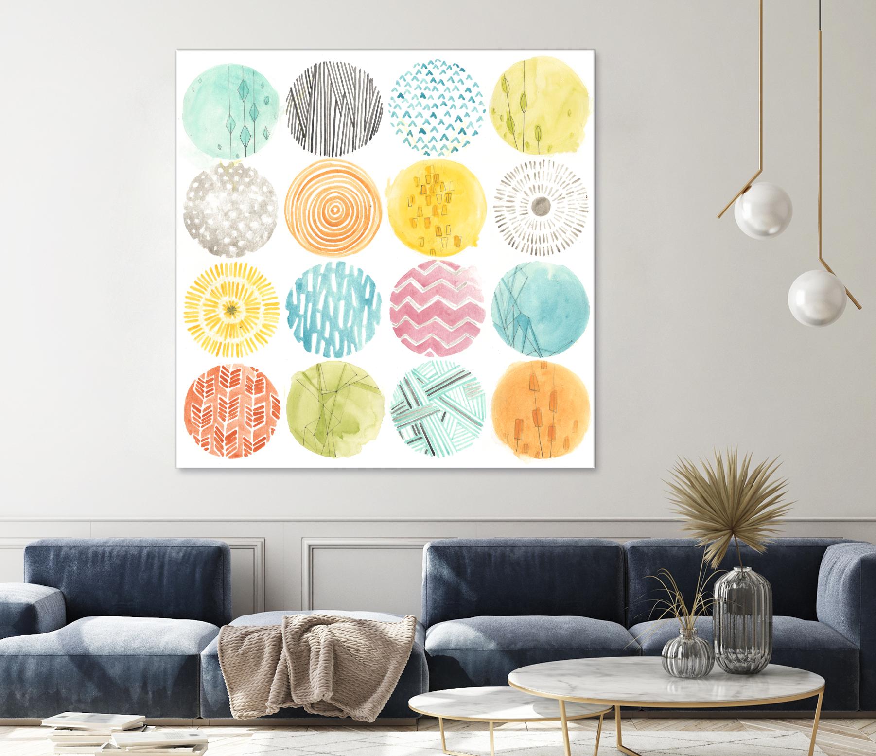 Pattern Pop II by June Erica Vess on GIANT ART - abstract