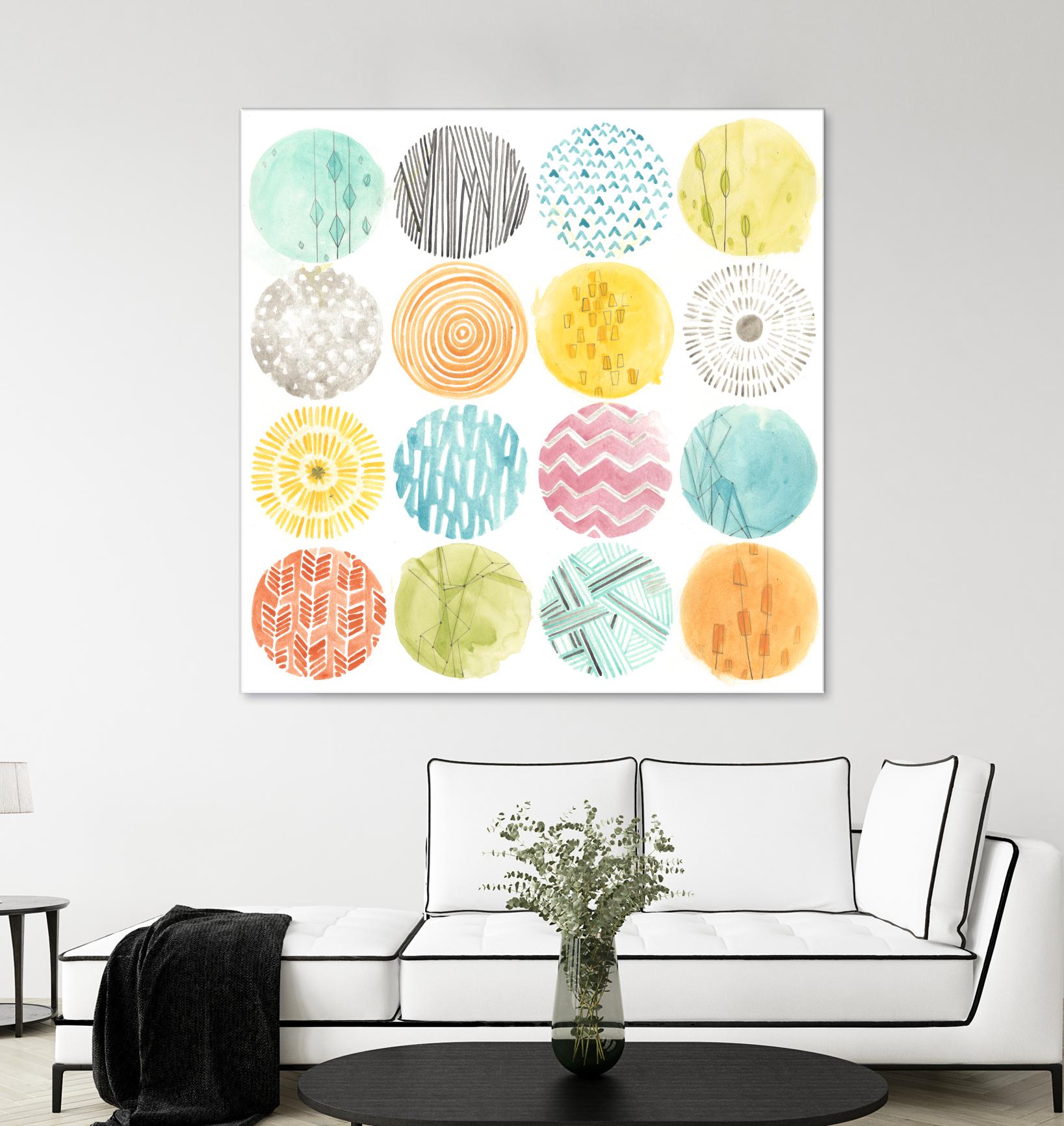 Pattern Pop II by June Erica Vess on GIANT ART - abstract