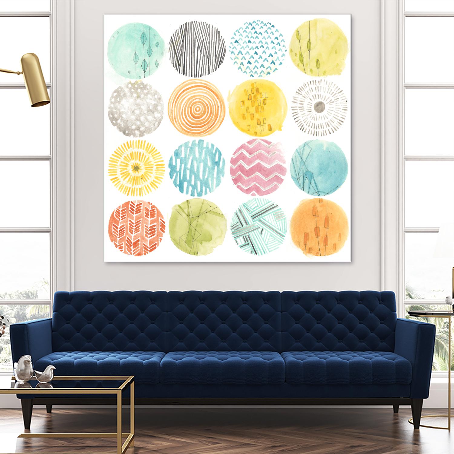 Pattern Pop II by June Erica Vess on GIANT ART - abstract