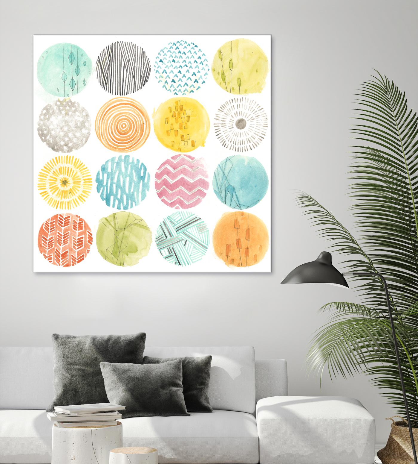 Pattern Pop II by June Erica Vess on GIANT ART - abstract