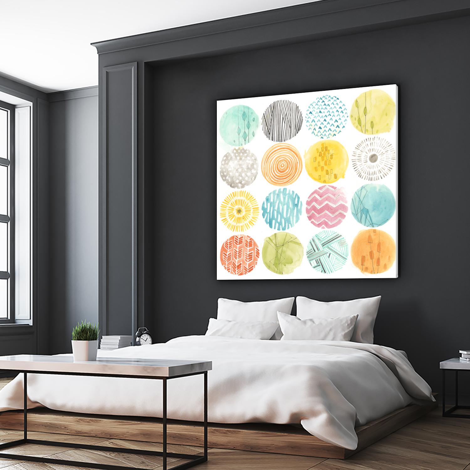 Pattern Pop II by June Erica Vess on GIANT ART - abstract