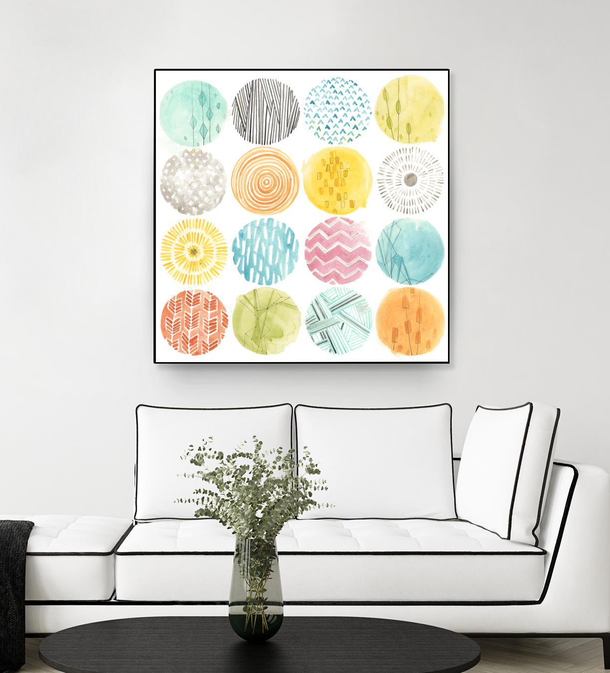 Pattern Pop II by June Erica Vess on GIANT ART - abstract