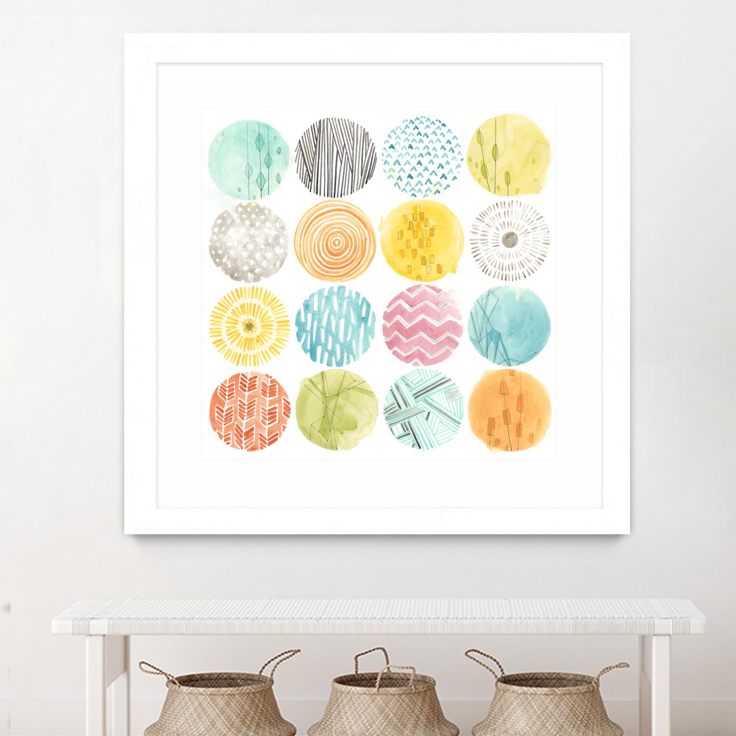 Pattern Pop II by June Erica Vess on GIANT ART - abstract