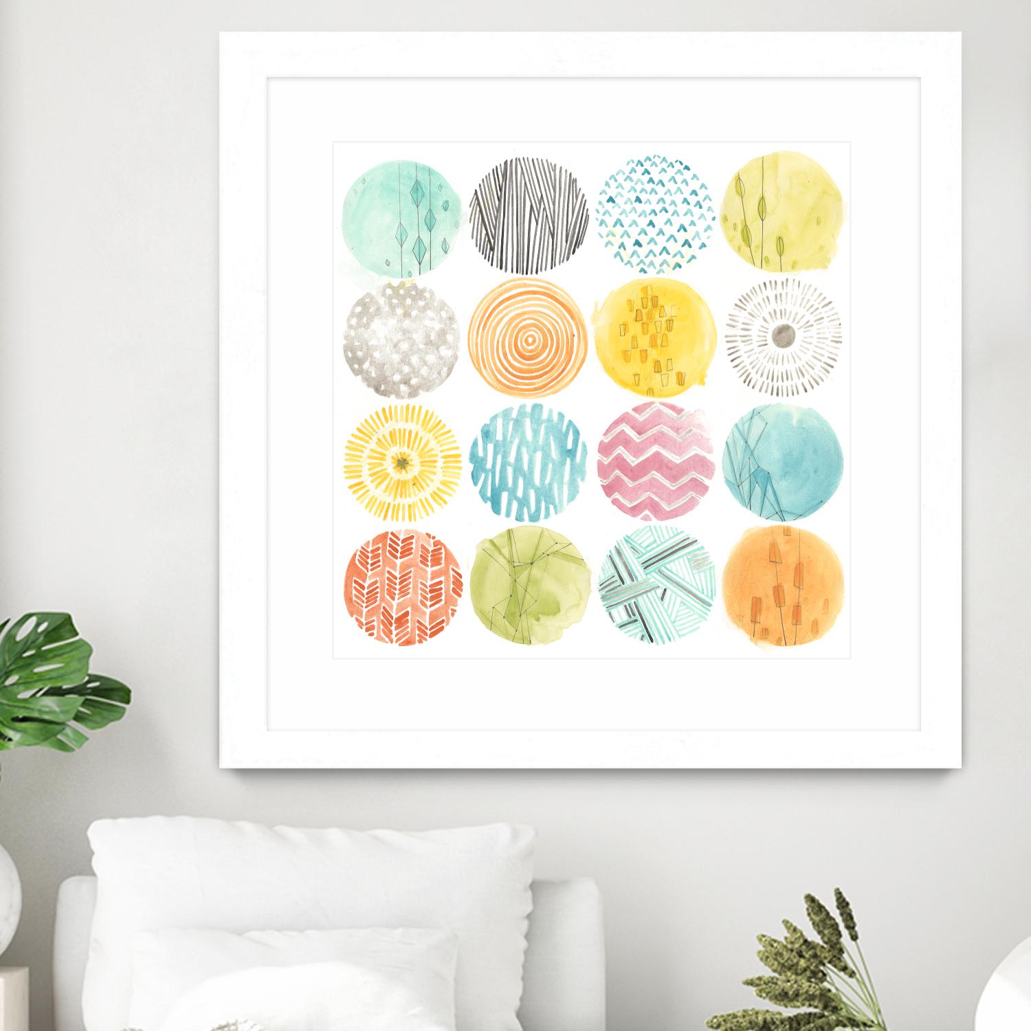 Pattern Pop II by June Erica Vess on GIANT ART - abstract