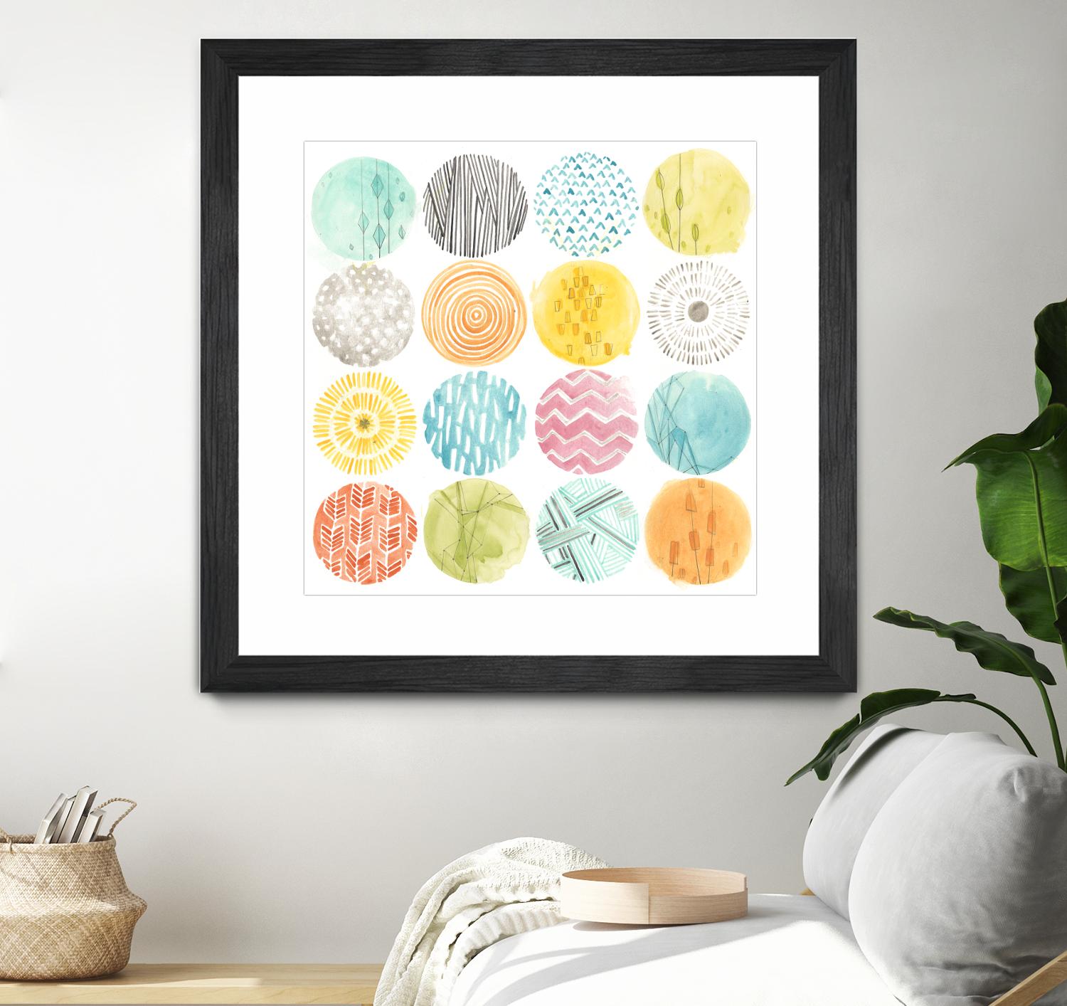 Pattern Pop II by June Erica Vess on GIANT ART - abstract