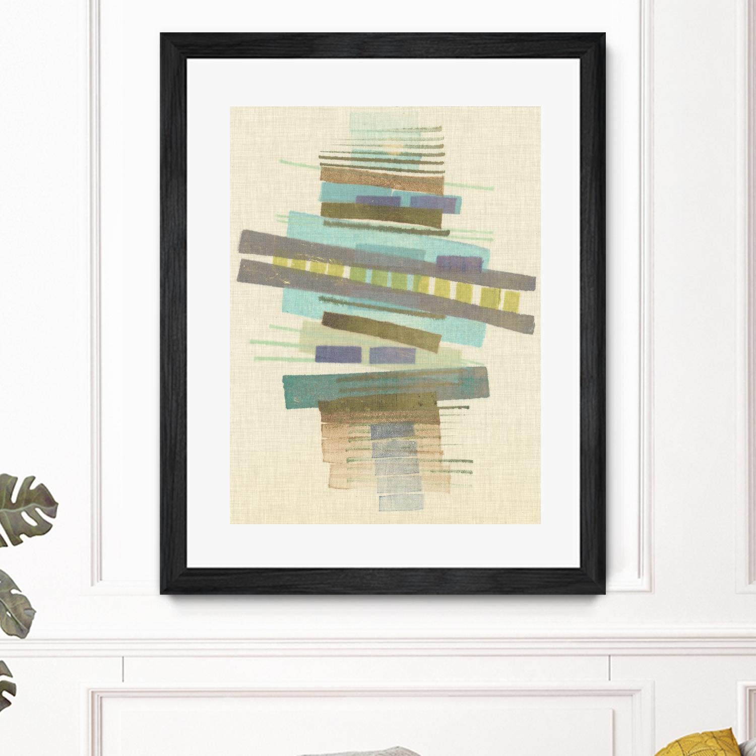 Balancing I by Nikki Galapon on GIANT ART - blue abstract