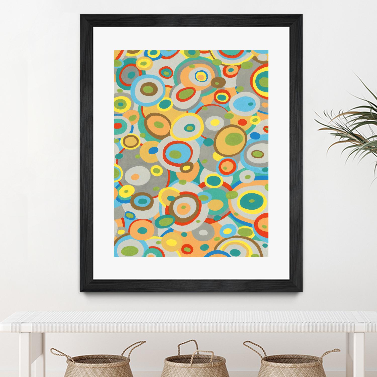 Overlapping Ovals II by Nikki Galapon on GIANT ART - abstract