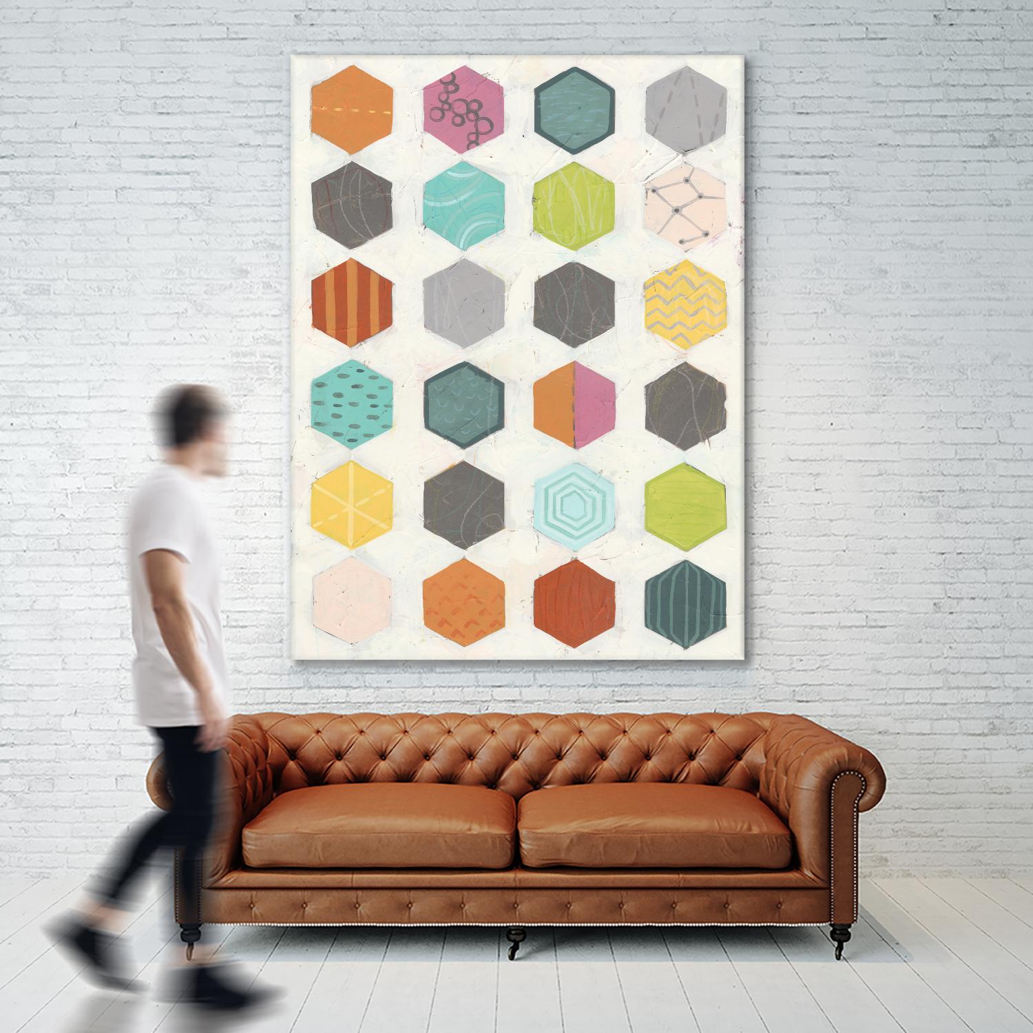 Pattern Interaction I by June Erica Vess on GIANT ART - abstract