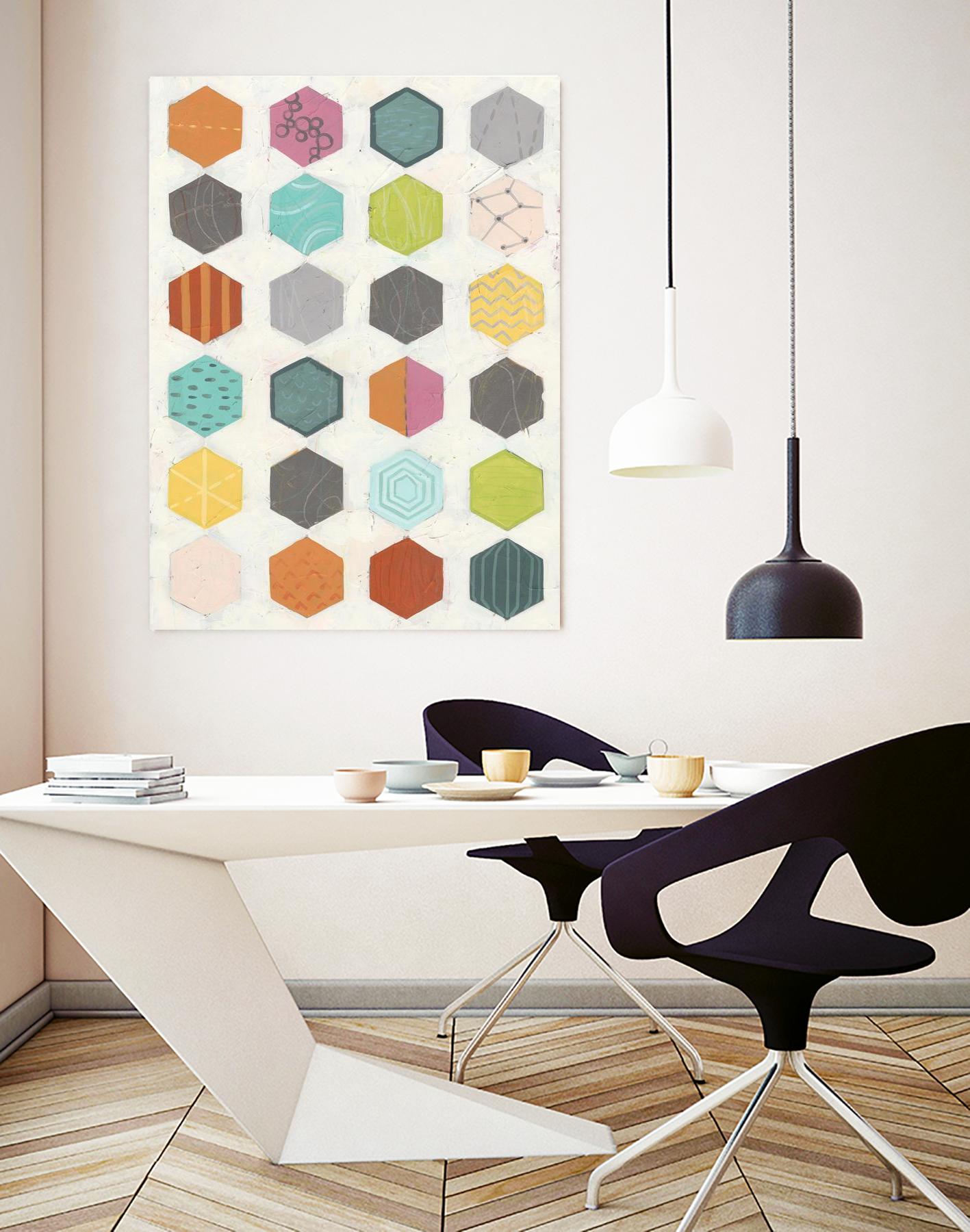 Pattern Interaction I by June Erica Vess on GIANT ART - abstract