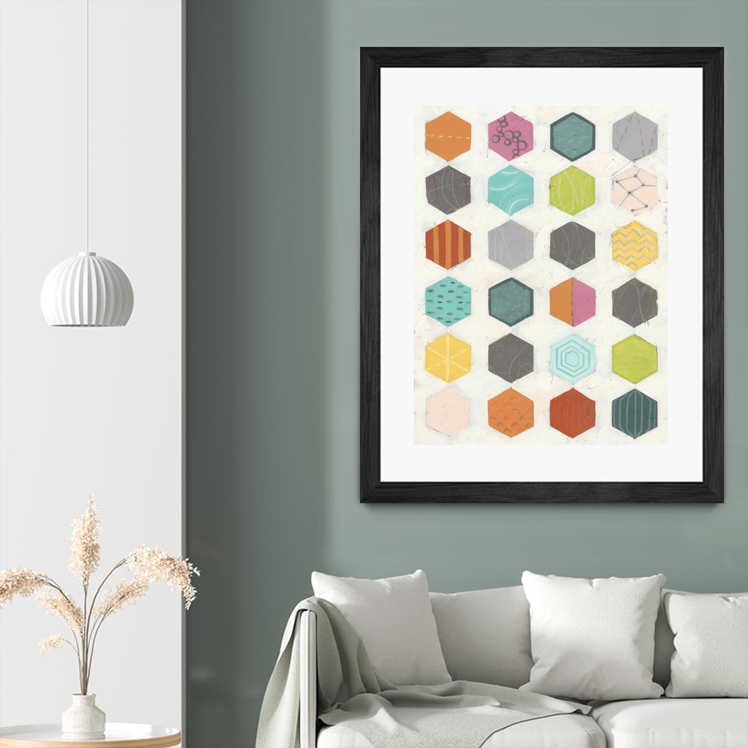 Pattern Interaction I by June Erica Vess on GIANT ART - abstract