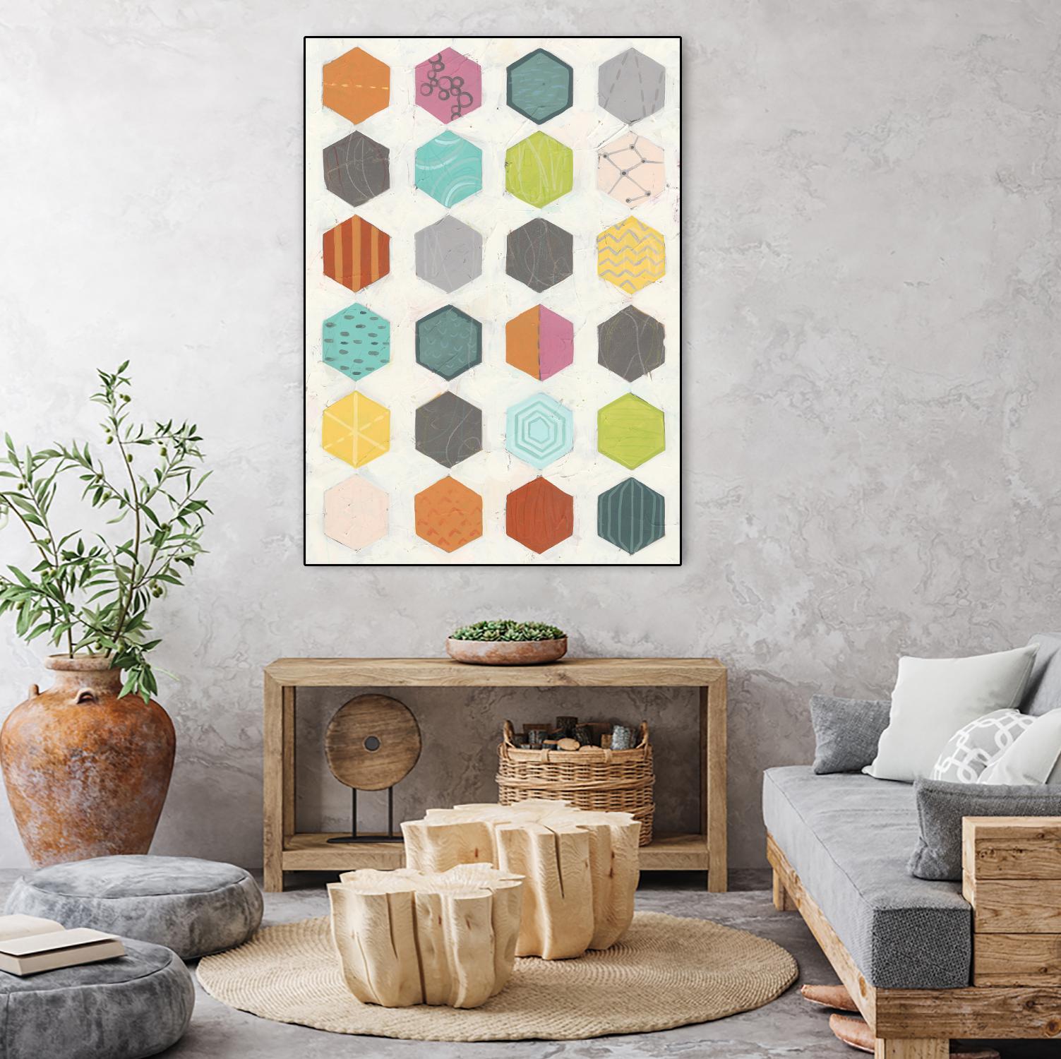 Pattern Interaction I by June Erica Vess on GIANT ART - abstract