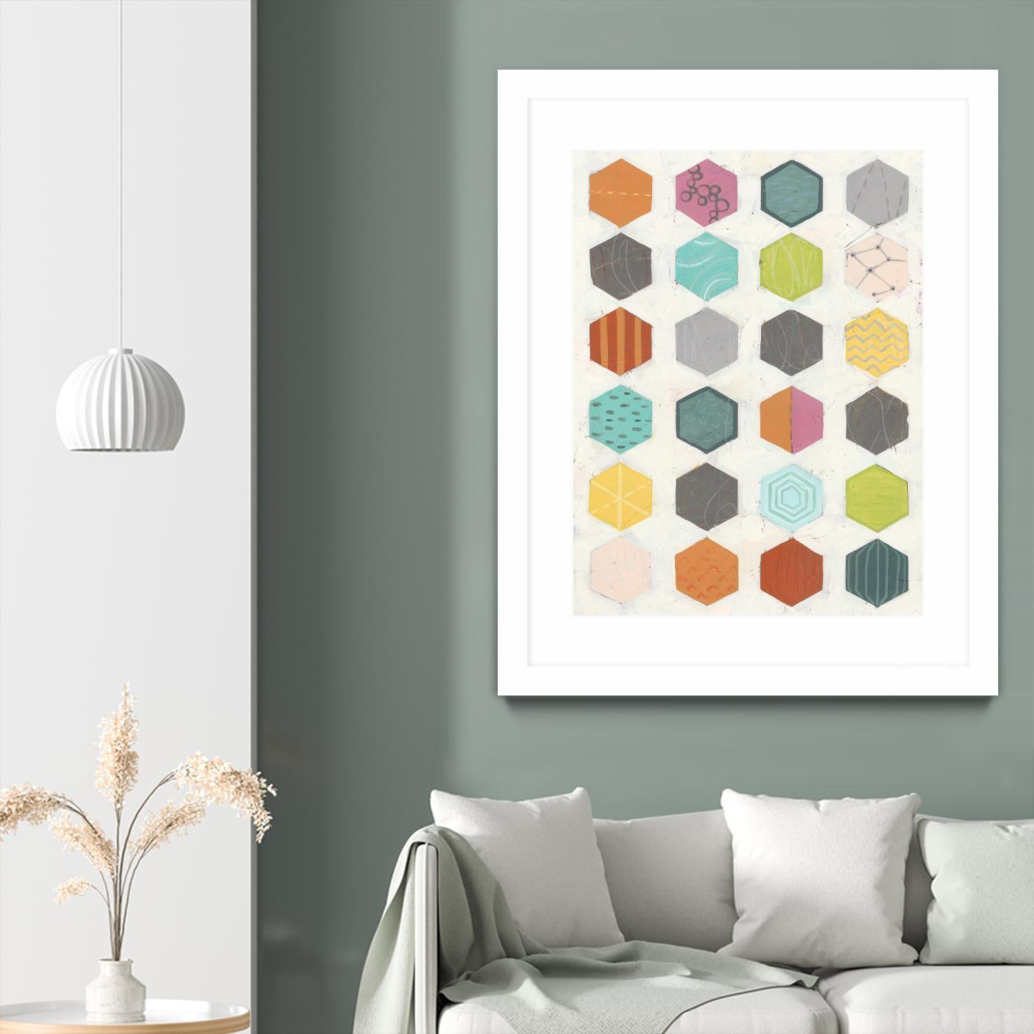 Pattern Interaction I by June Erica Vess on GIANT ART - abstract