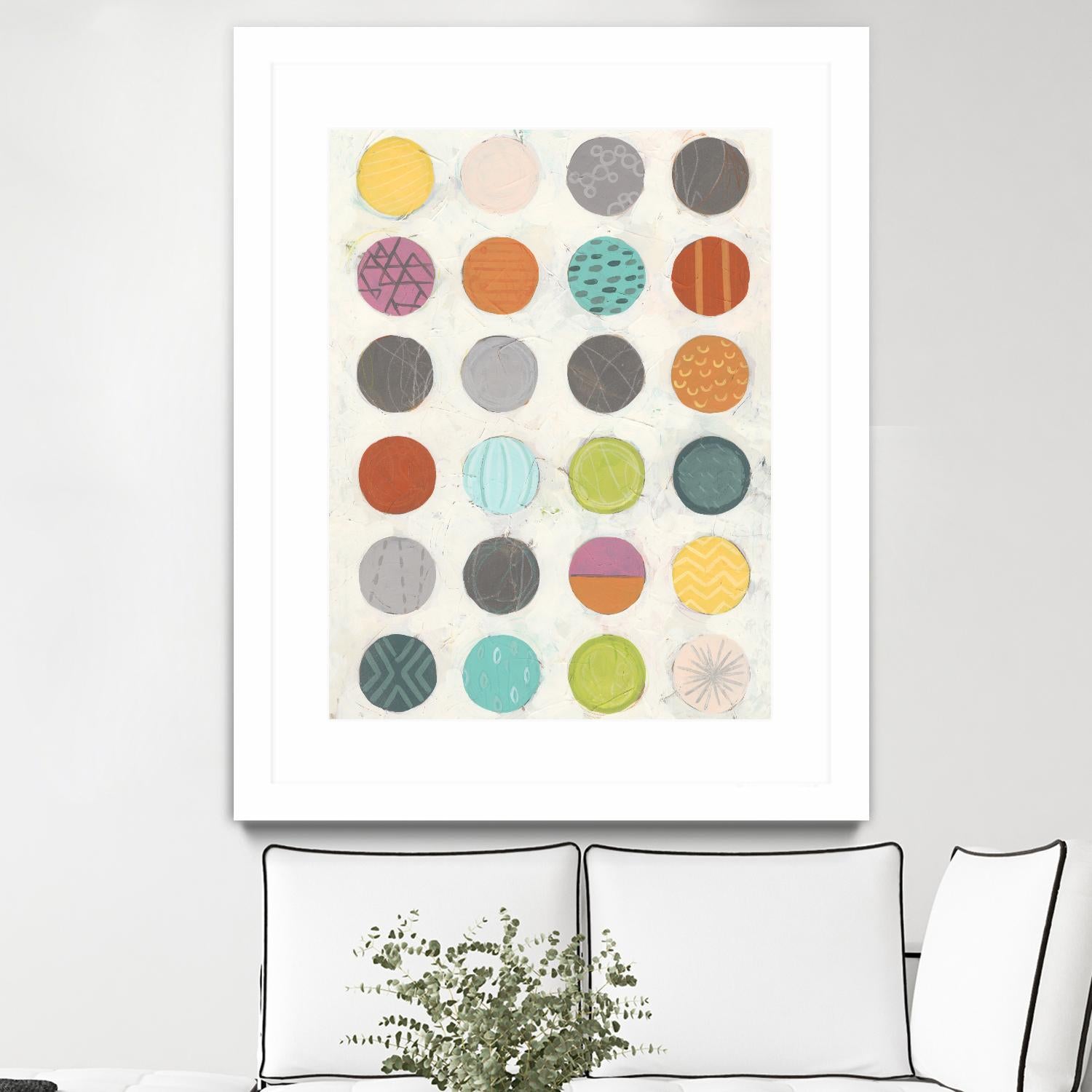 Pattern Interaction II by June Erica Vess on GIANT ART - abstract