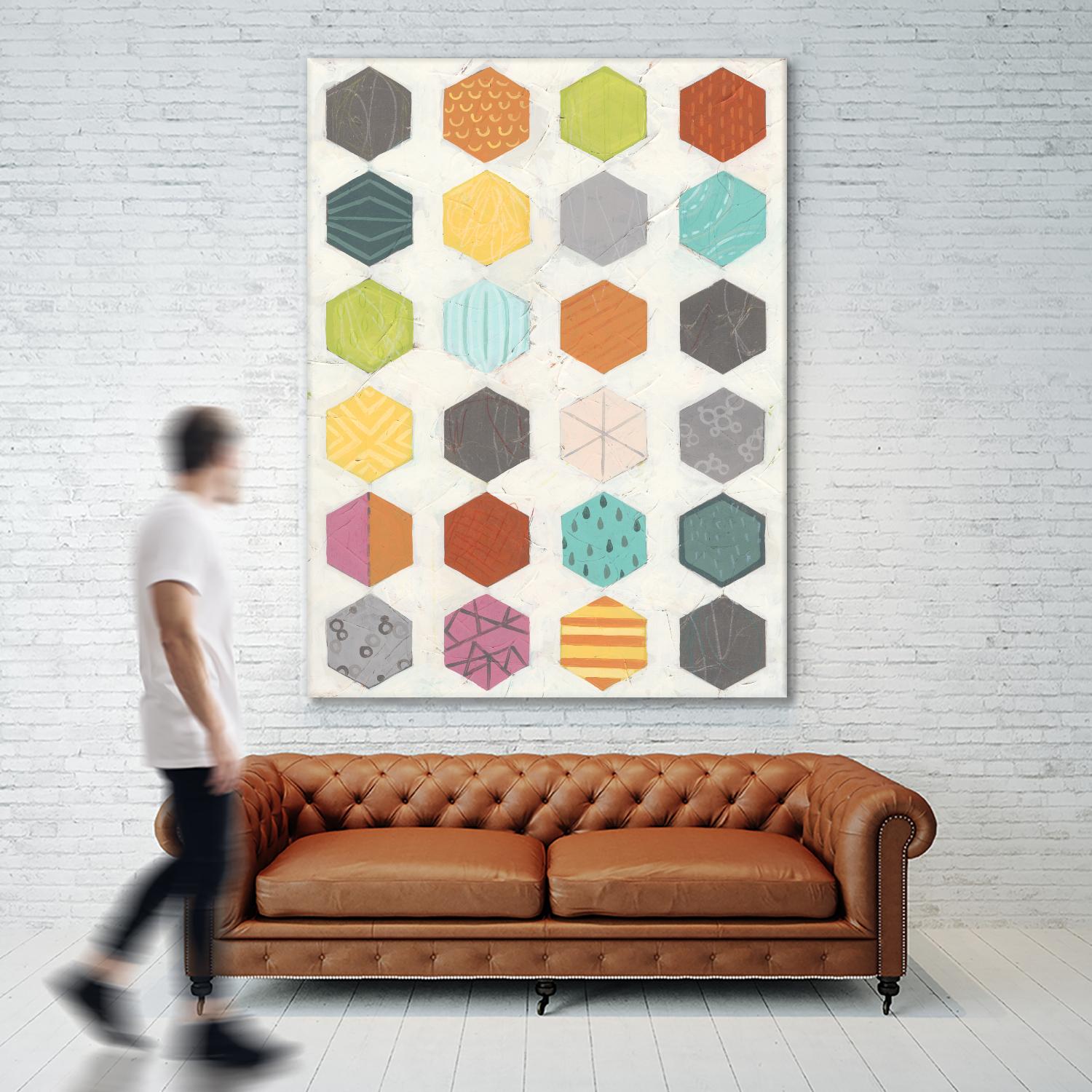 Pattern Interaction IV by June Erica Vess on GIANT ART - abstract