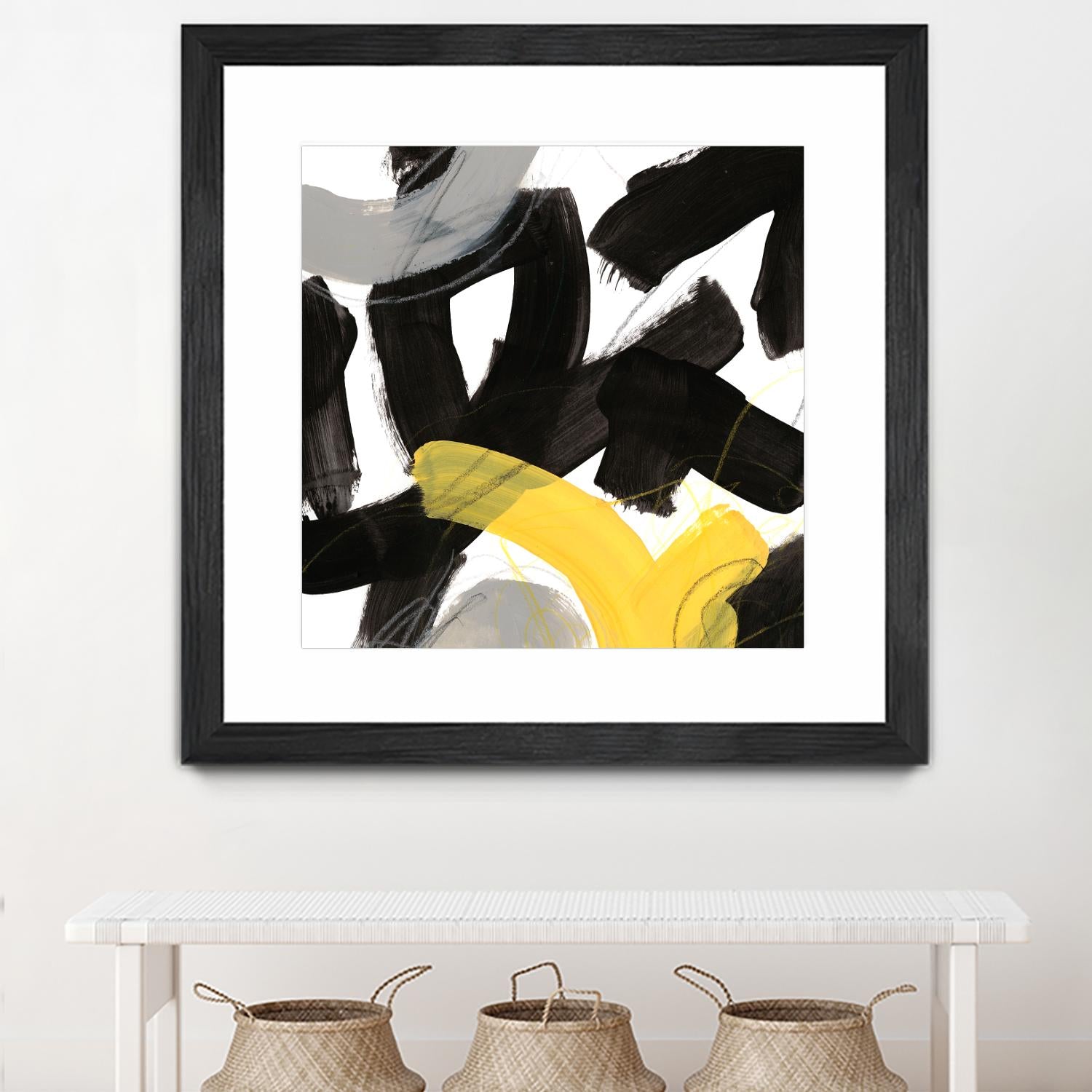 Chromatic Impulse V by June Erica Vess on GIANT ART - yellow abstract