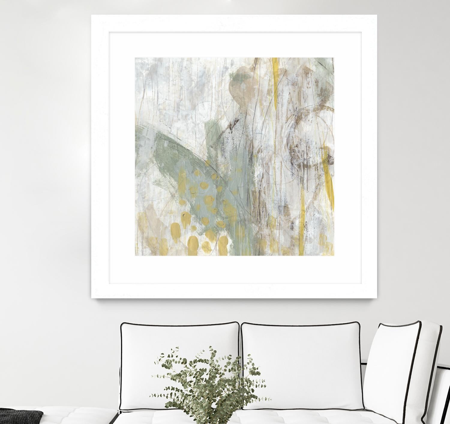 Surface Structure I by June Erica Vess on GIANT ART - green abstract