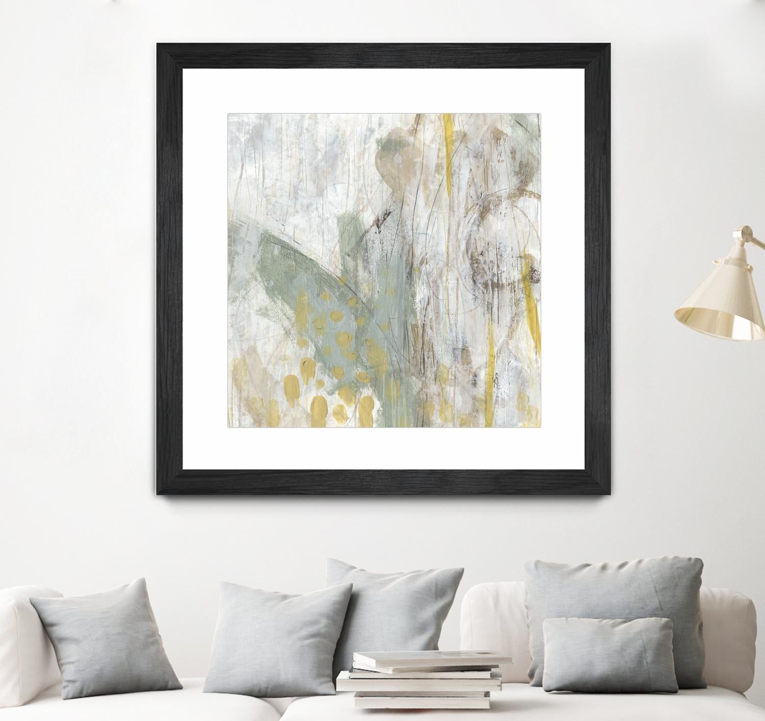 Surface Structure I by June Erica Vess on GIANT ART - green abstract