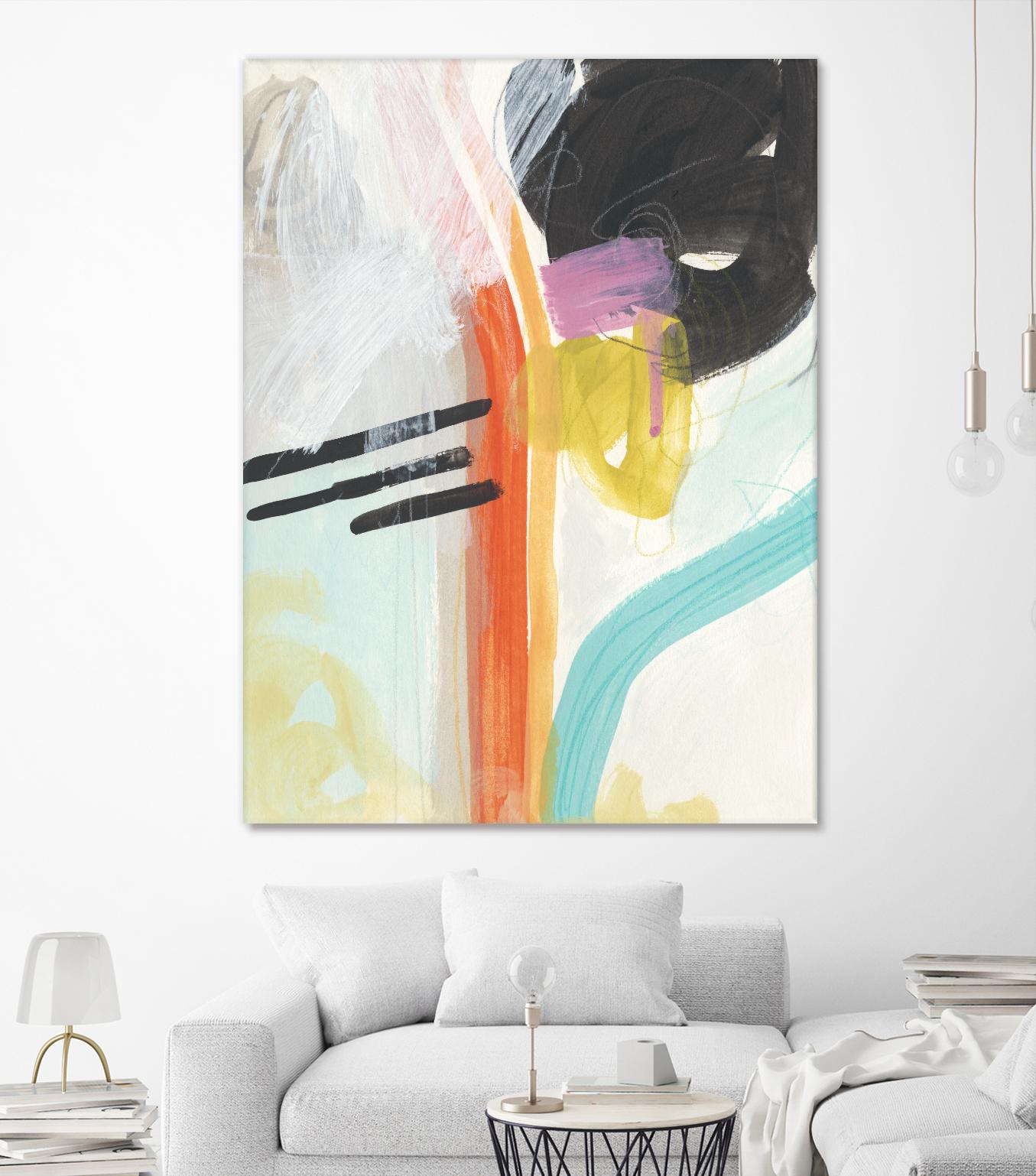 Rhythm Variations I by June Erica Vess on GIANT ART - abstract