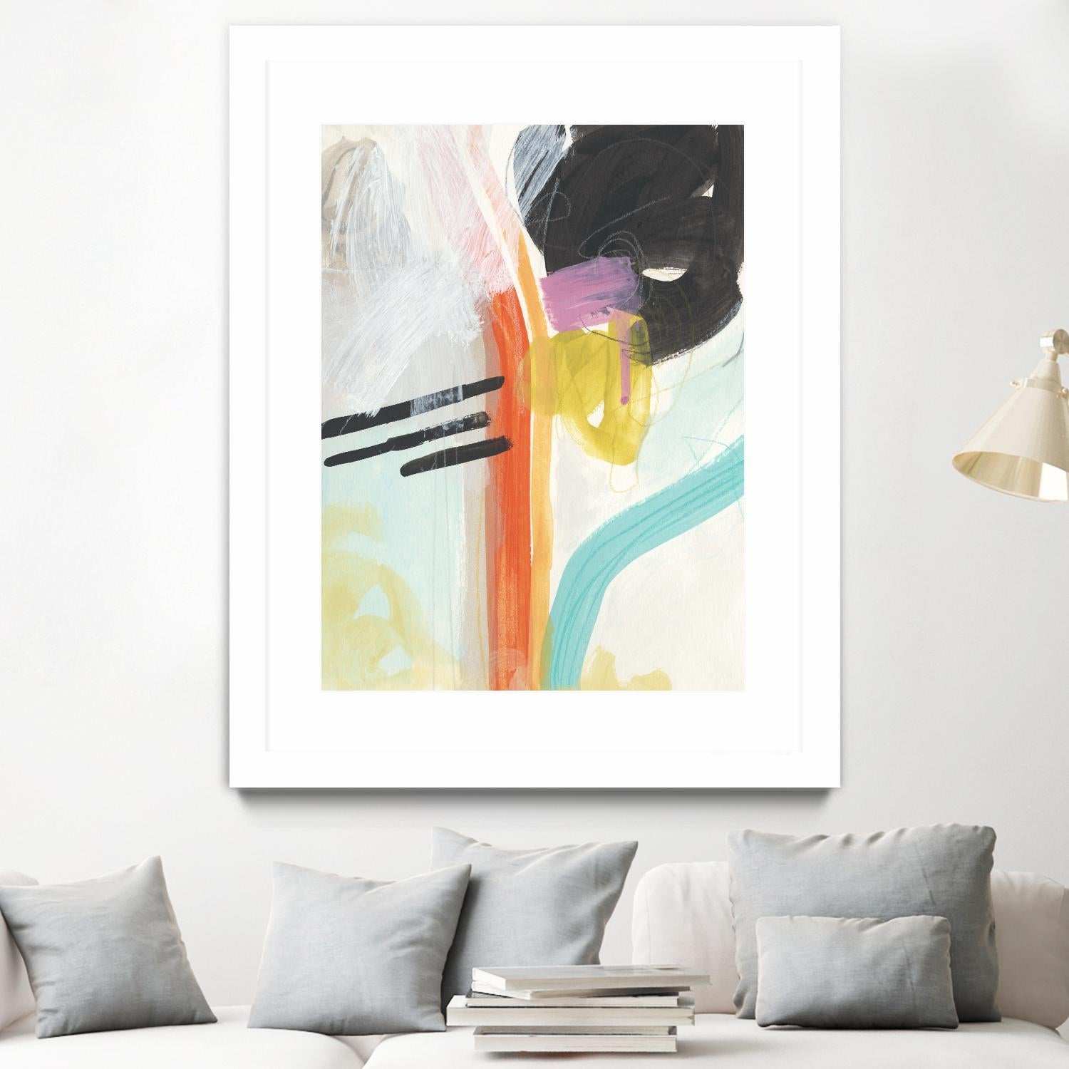 Rhythm Variations I by June Erica Vess on GIANT ART - abstract