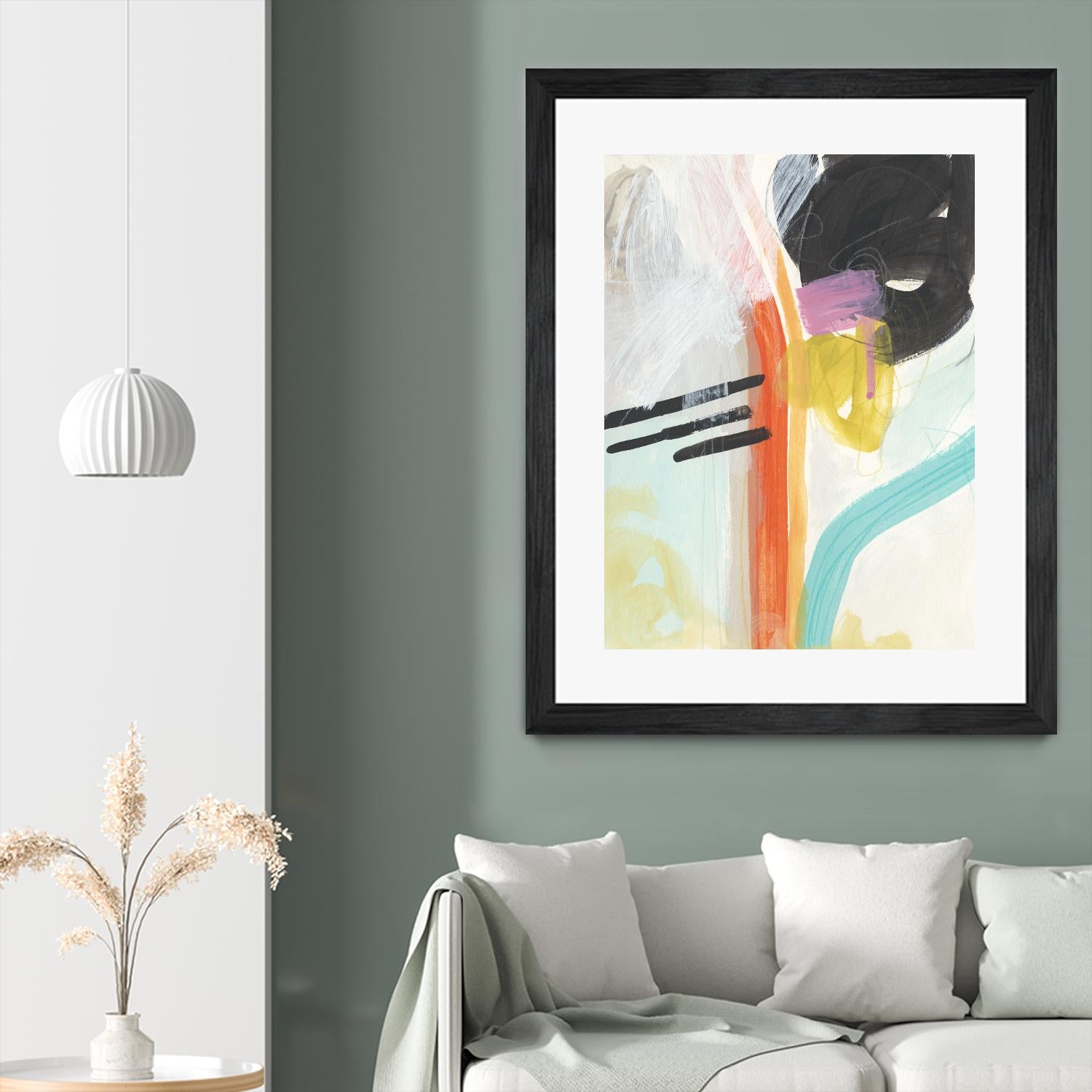 Rhythm Variations I by June Erica Vess on GIANT ART - abstract