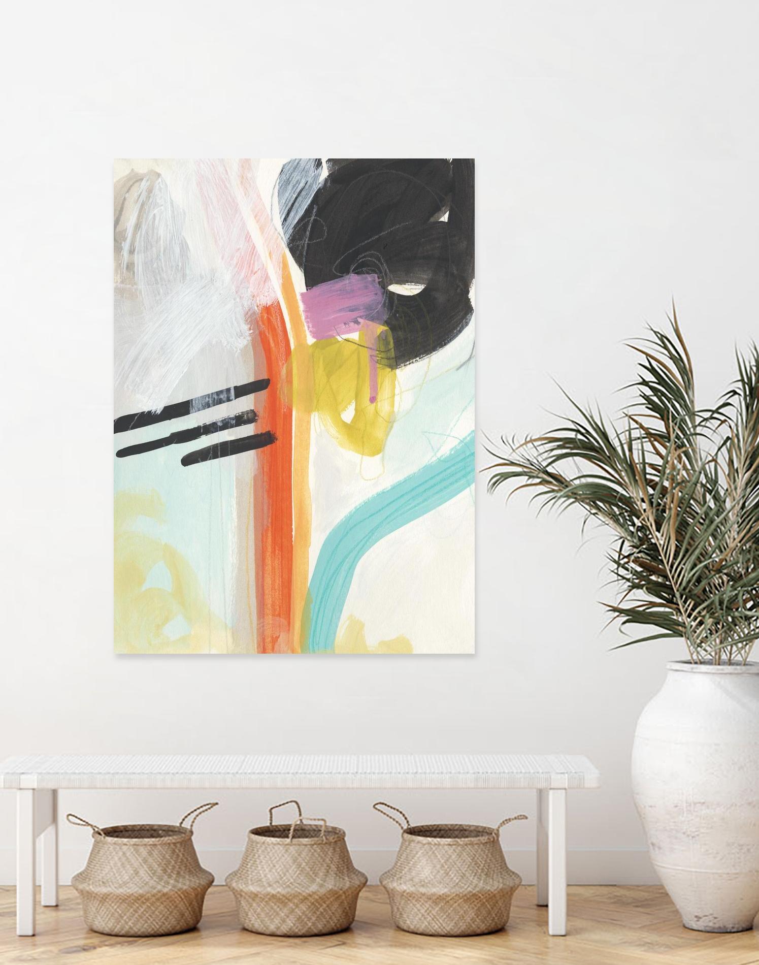 Rhythm Variations I by June Erica Vess on GIANT ART - abstract